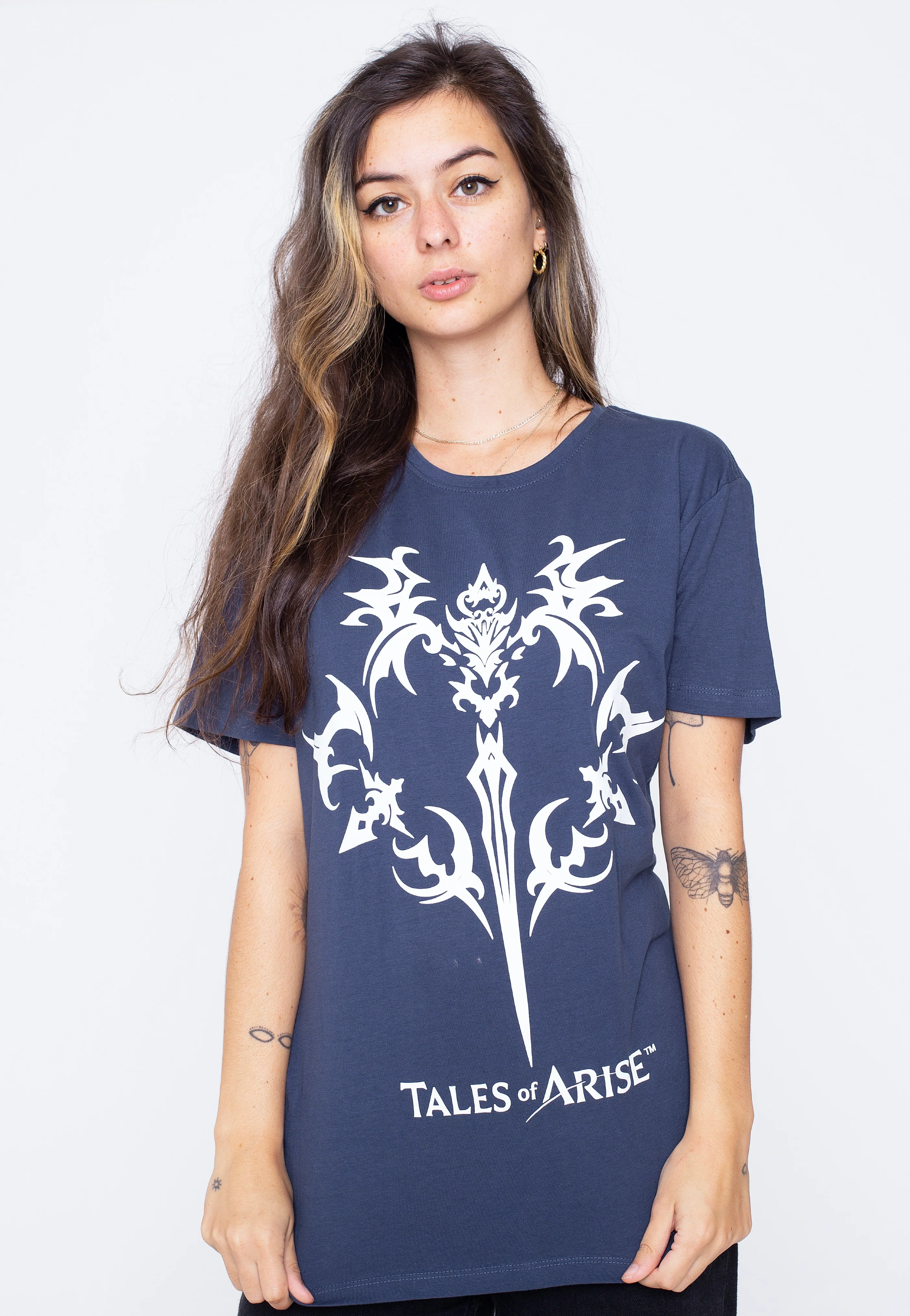 Tales Of Arise - Logo Navy - T-Shirt - Image 5