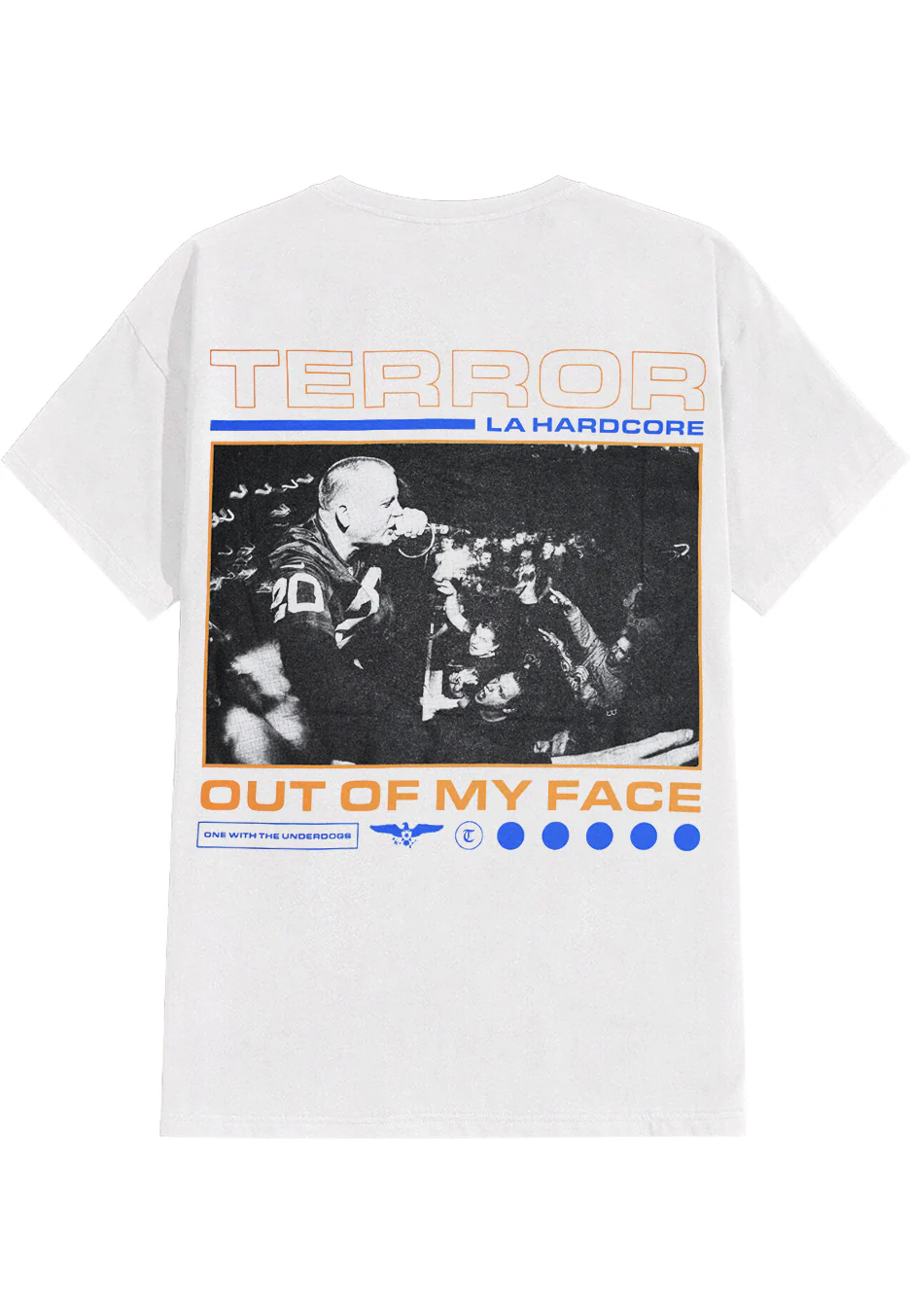 Terror - Out Of My Face White - T-Shirt - Image 2