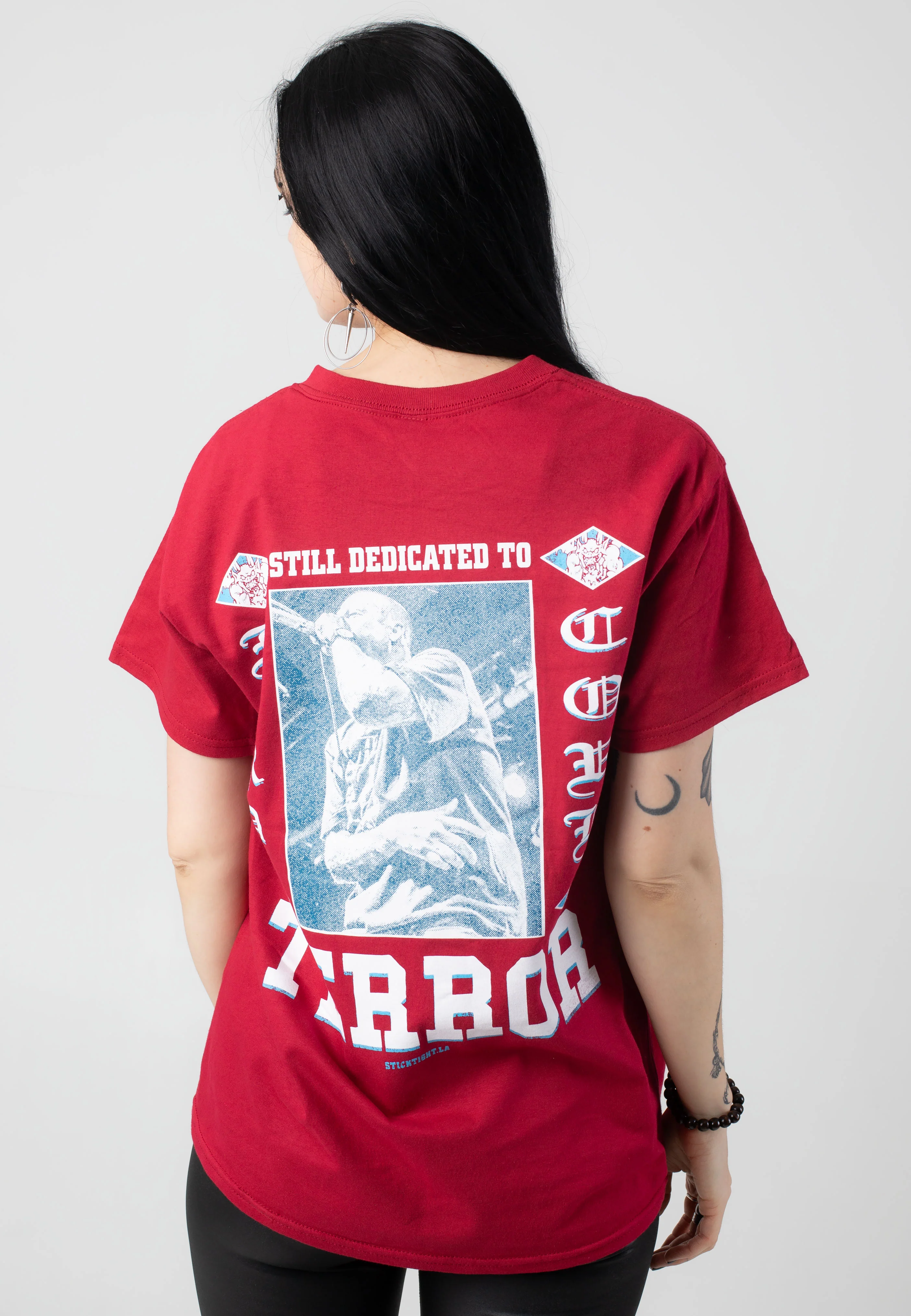 Terror - Still Dedicated Cardinal Red - T-Shirt - Image 6