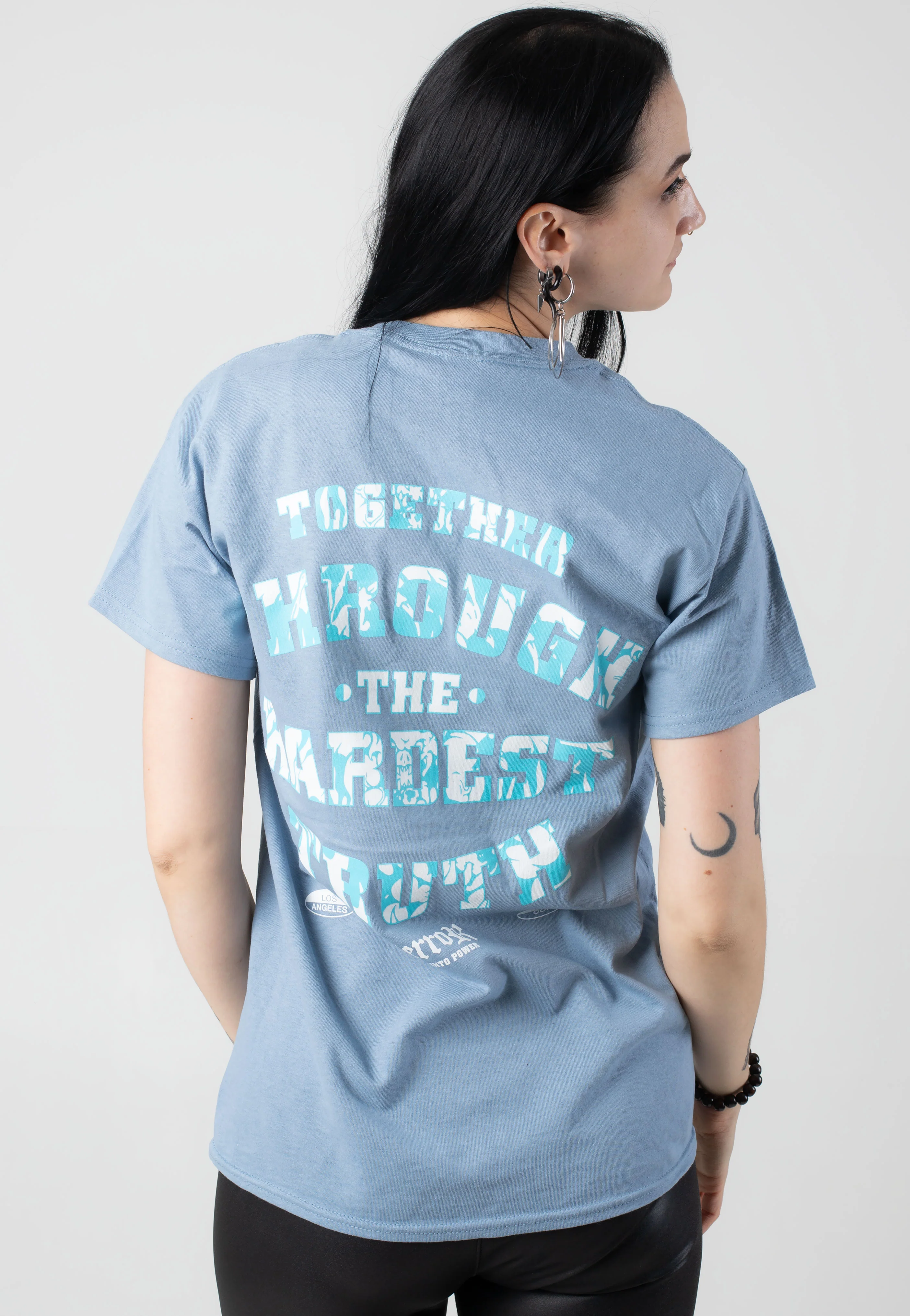Terror - Together Through The Hardest Truth Stone Blue - T-Shirt - Image 6
