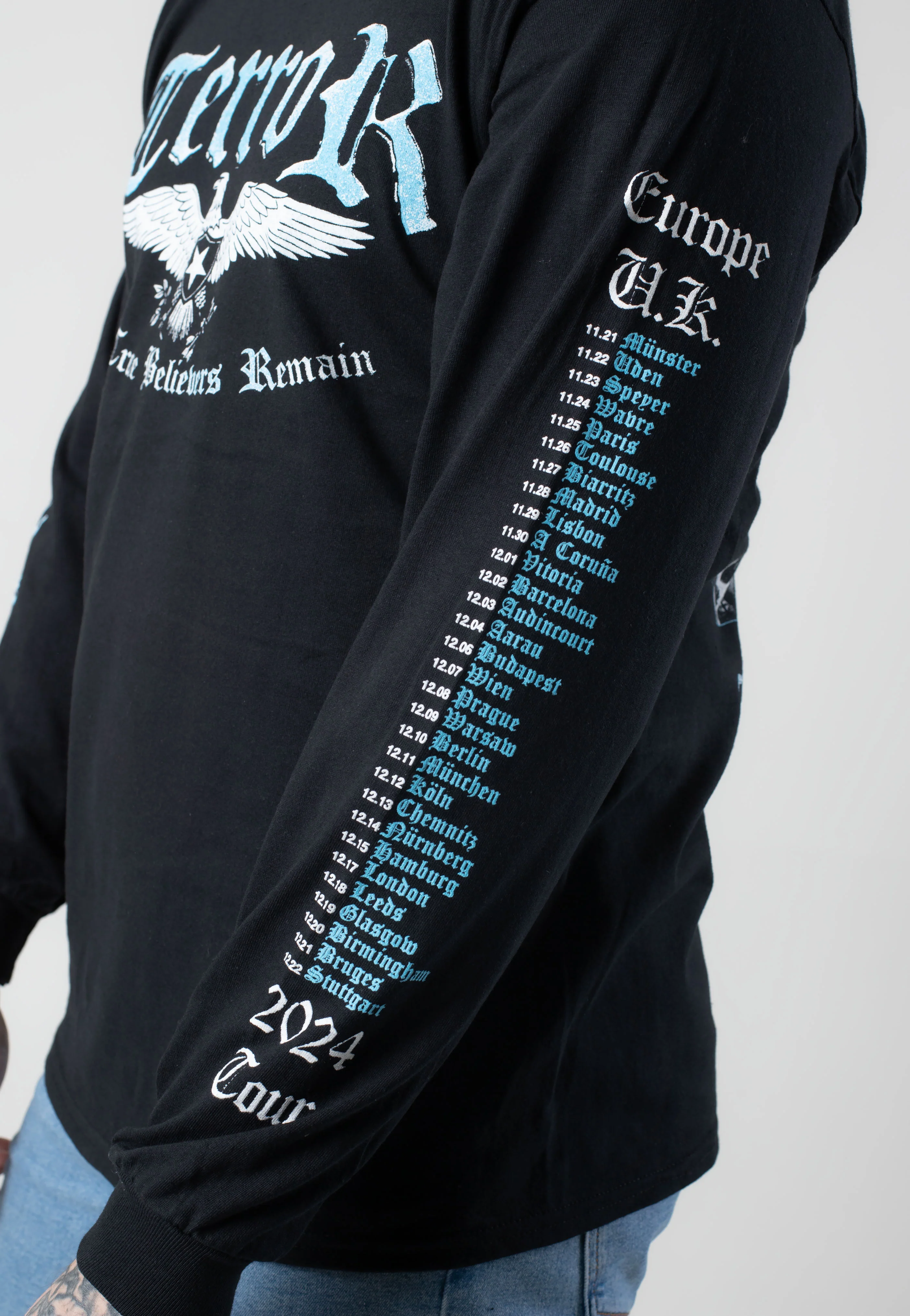 Terror - True Believers Tour 2024 - Longsleeve - Image 5