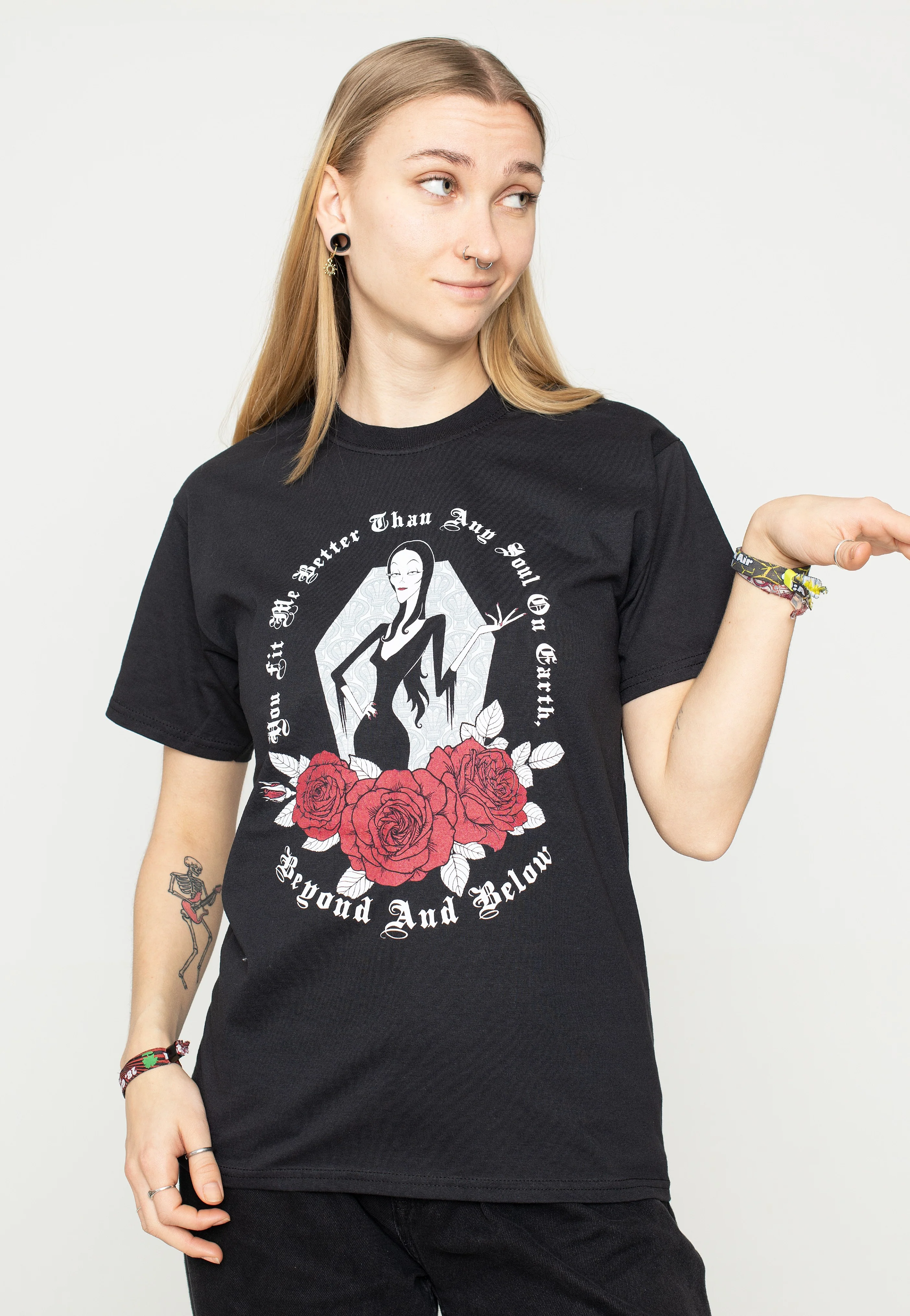 The Addams Family - Morticia Soul - T-Shirt - Image 5