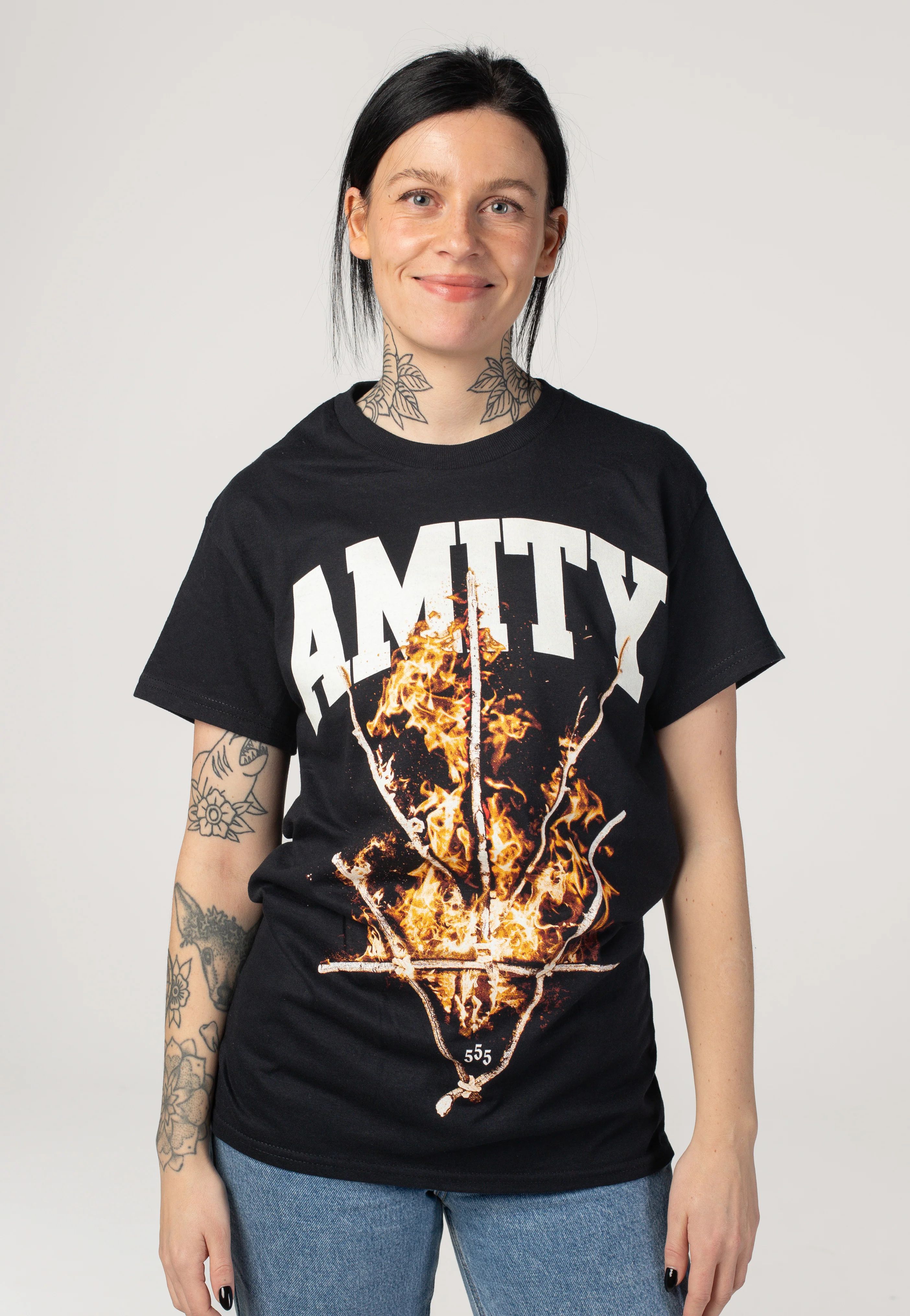 The Amity Affliction - Flaming Rune Tour 2025 - T-Shirt - Image 5