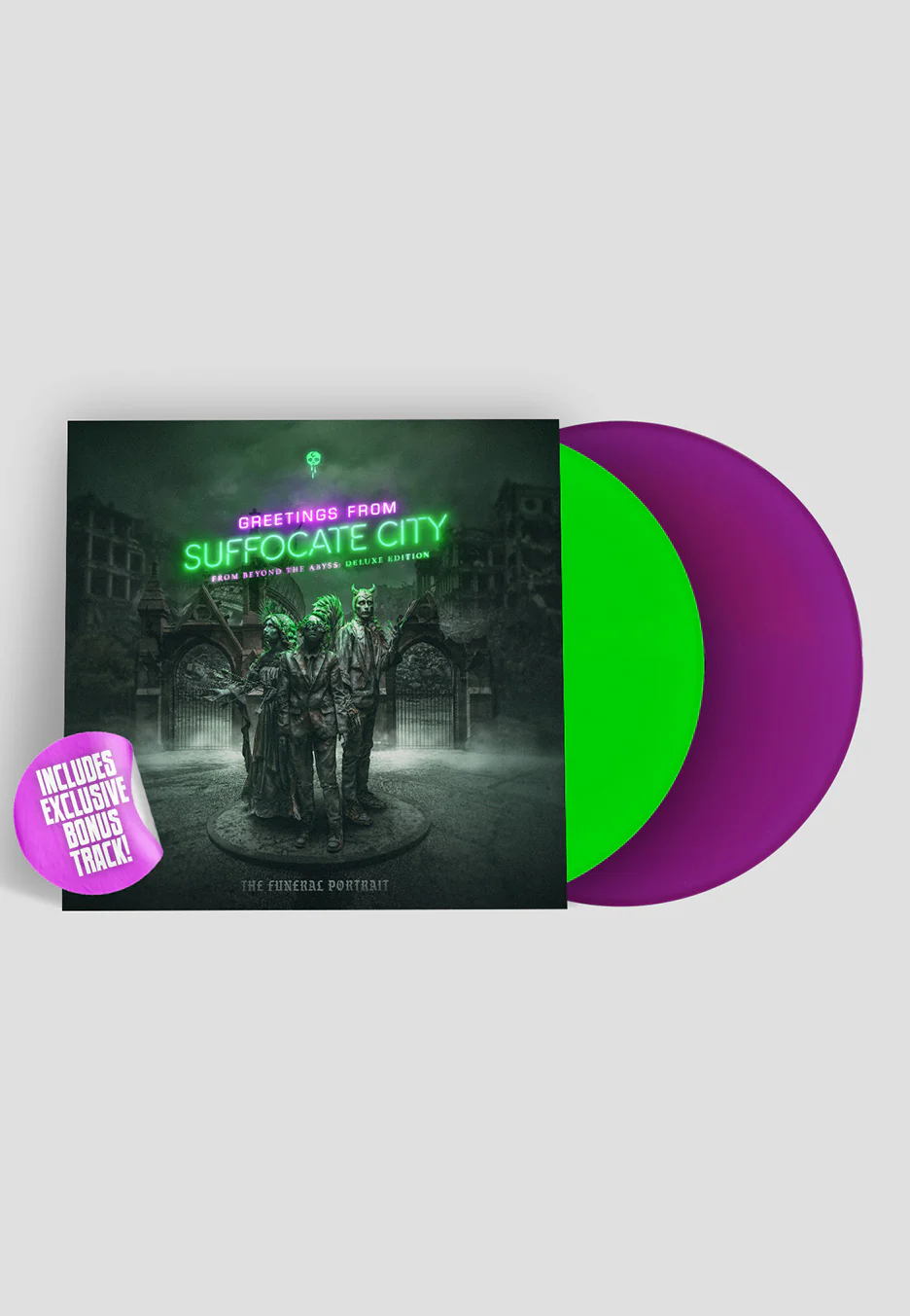 The Funeral Portrait - Greeting From Suffocate City (Deluxe) Neon - Colored 2 Vinyl