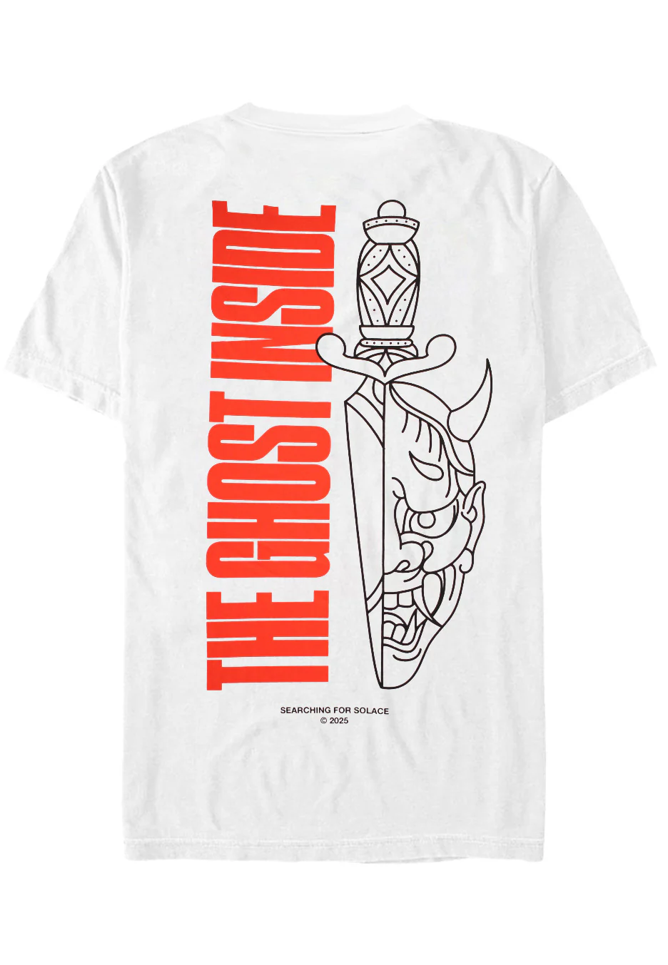 The Ghost Inside - Mask White - T-Shirt - Image 2