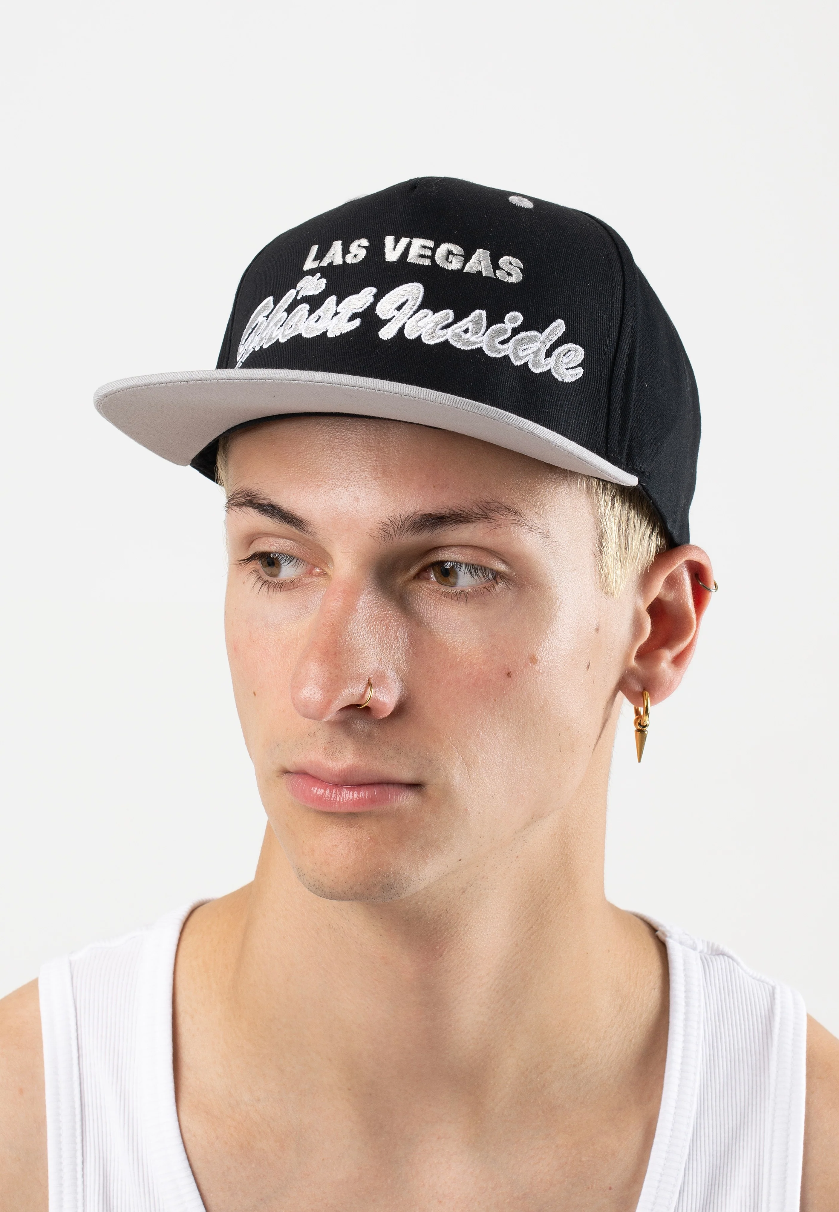 The Ghost Inside - Script Vegas Snapback Black/Grey - Cap - Image 6
