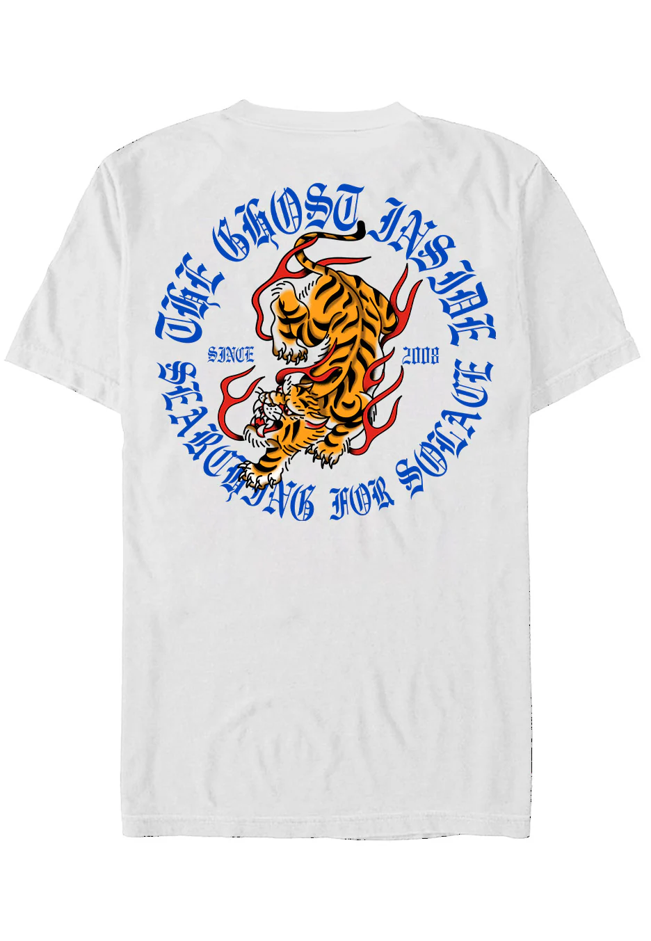 The Ghost Inside - Tiger White - T-Shirt - Image 4