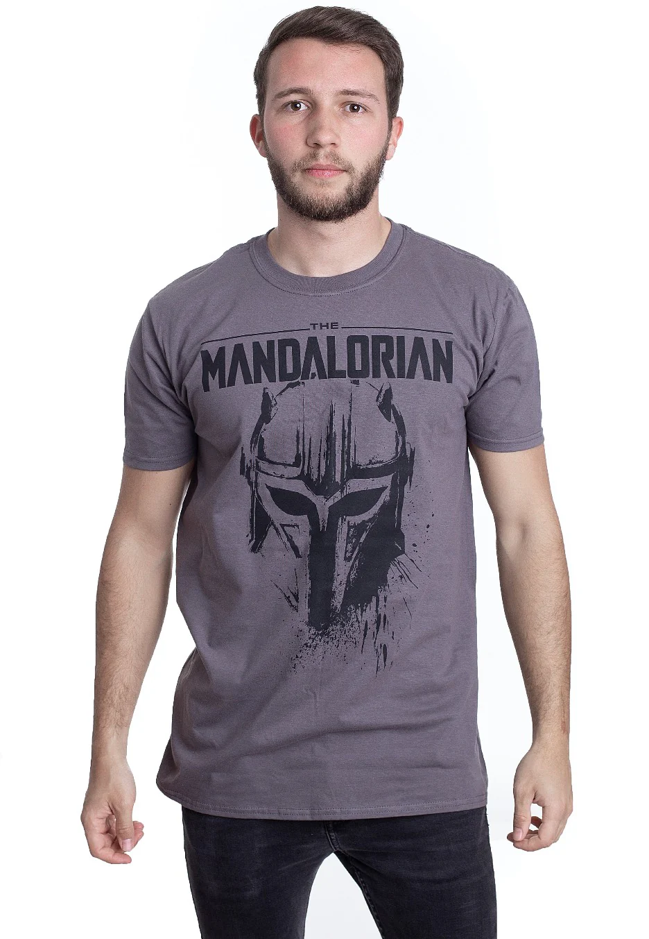 The Mandalorian - Mandalorian Dark Grey - T-Shirt - Image 3