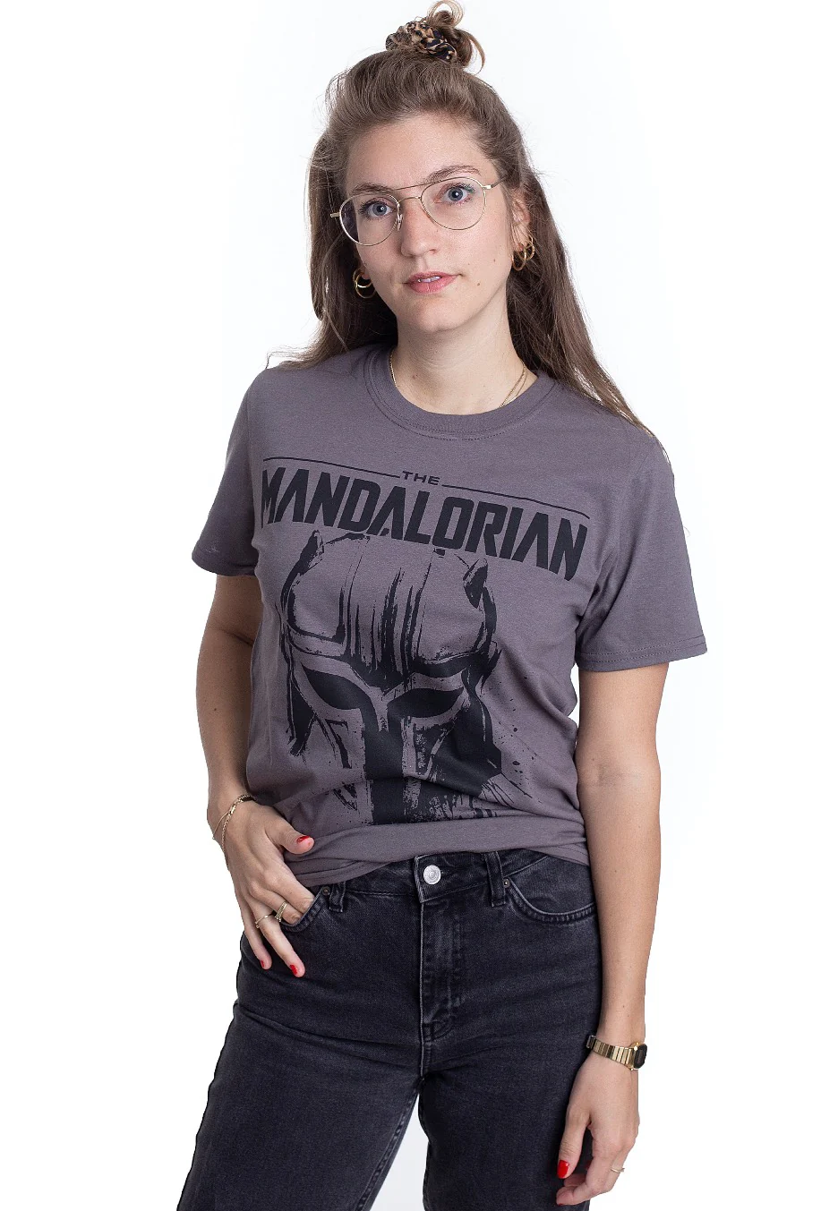The Mandalorian - Mandalorian Dark Grey - T-Shirt - Image 5