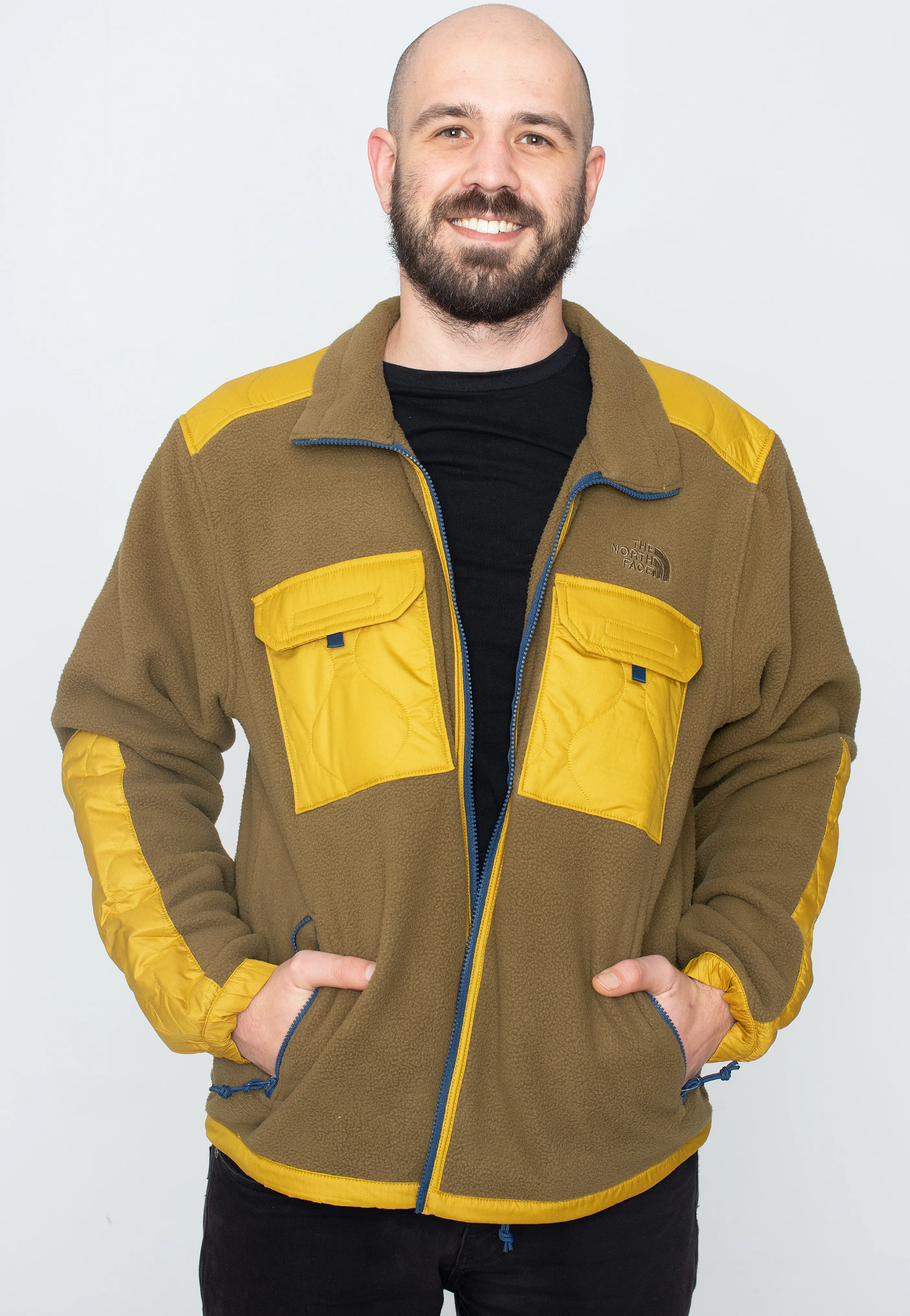 The North Face - Royal Arch Military Olive/Mineral Gold/Shady Blue - Jacket - Image 2