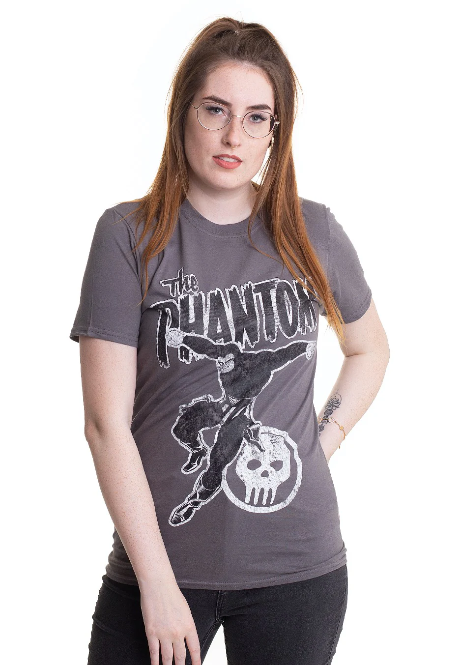 The Phantom - Jump Distressed Grey - T-Shirt - Image 5