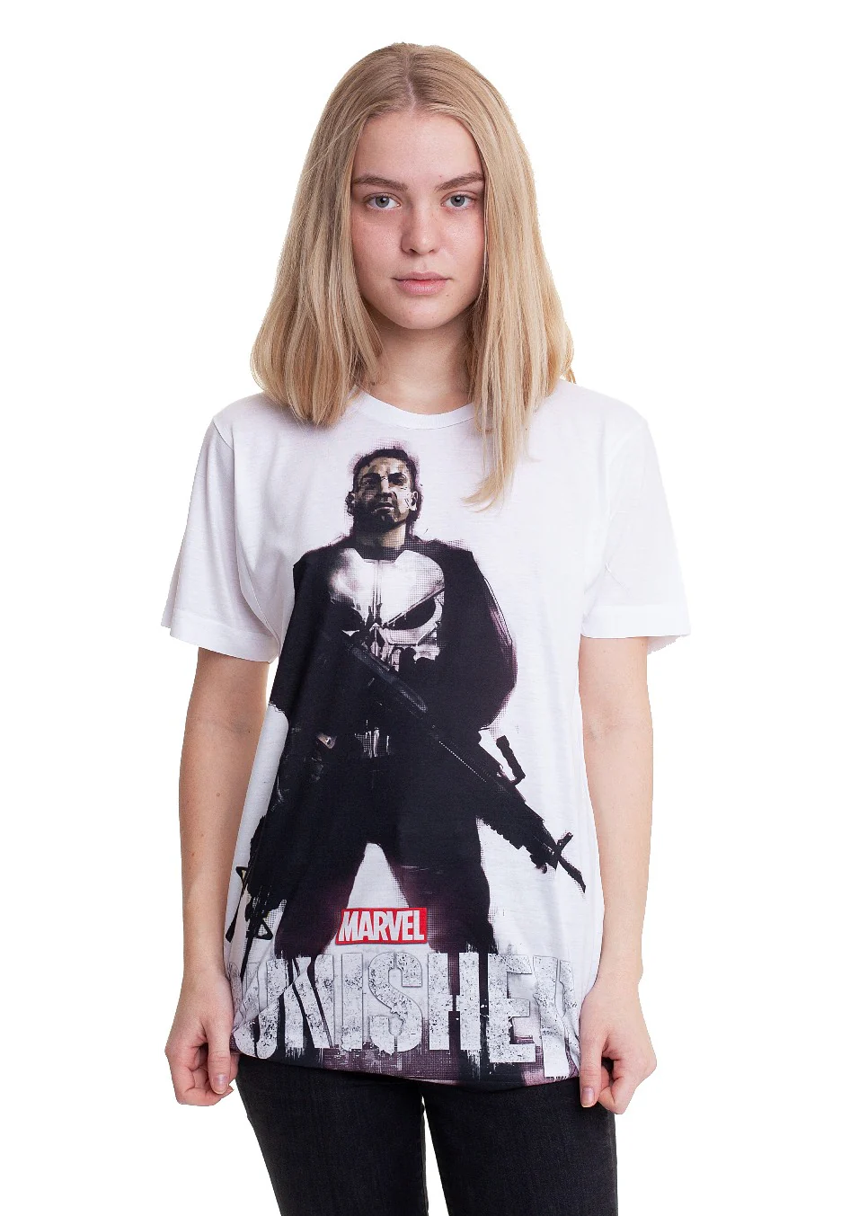 The Punisher - Allover White - T-Shirt - Image 5