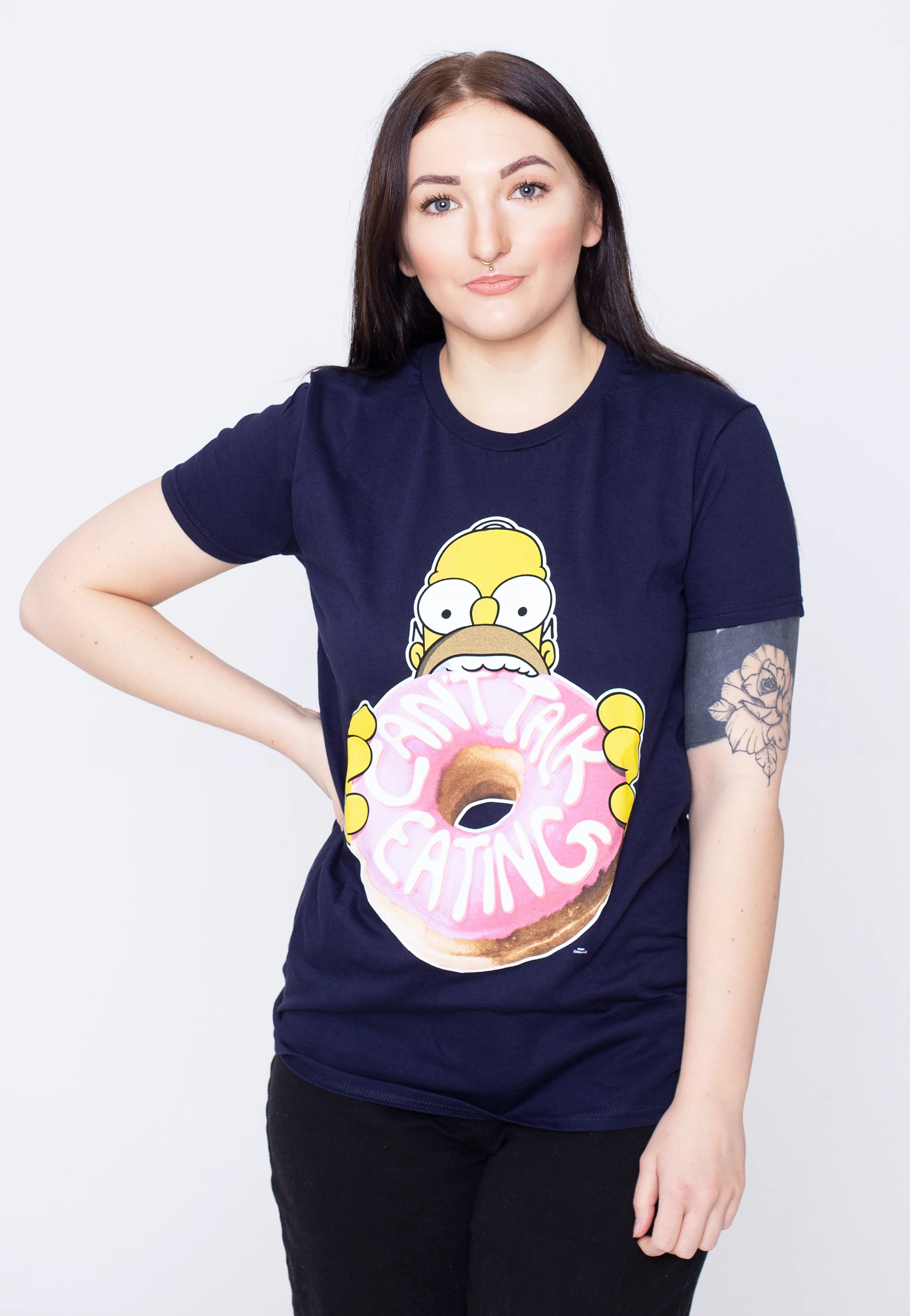 The Simpsons - Donut Navy - T-Shirt - Image 5