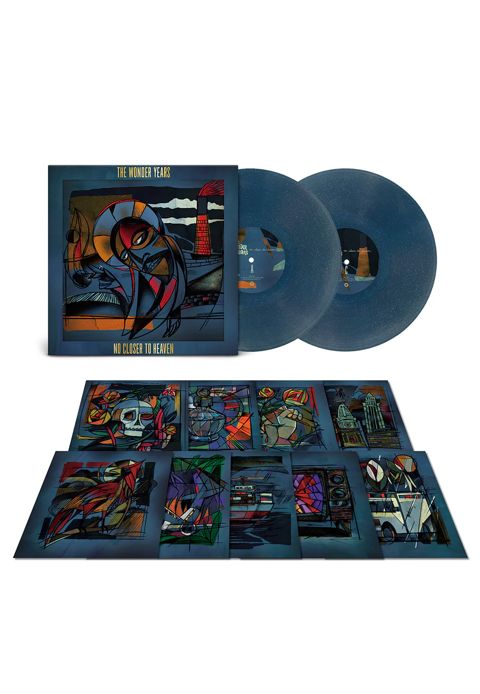 The Wonder Years - No Closer To Heaven (10th Anniv. Ed.) The Bluest Things On Earth Variant - LP Box