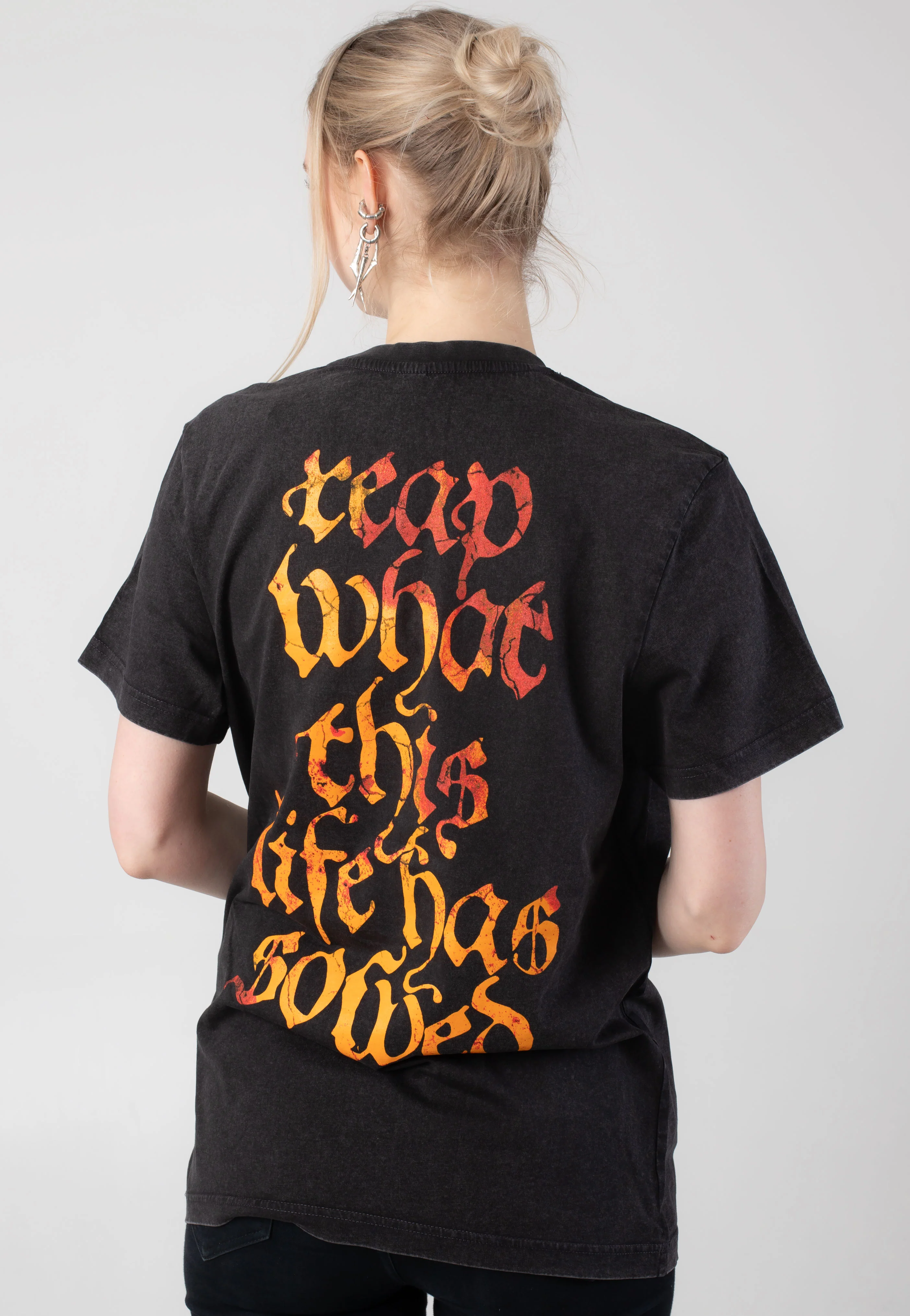 Thy Art Is Murder - Angel Acid Washed - T-Shirt - Image 6