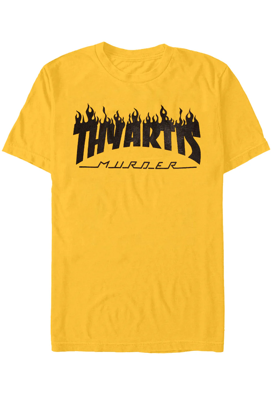 Thy Art Is Murder - Flame Logo Gold - T-Shirt