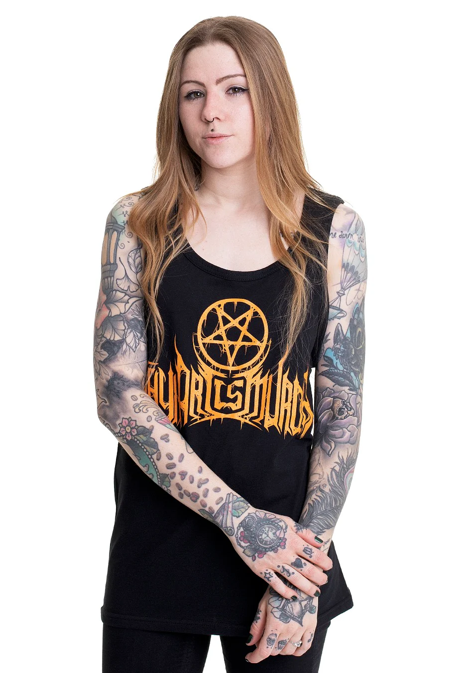 Thy Art Is Murder - Orange Strain Logo - Tank - Image 5