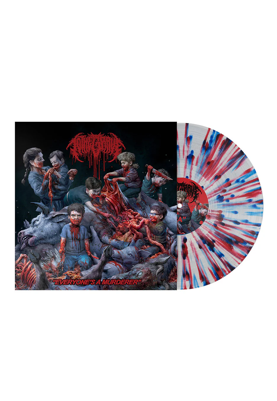 To The Grave - Everyone's A Murderer Ltd. Blood/White/Blue - Splatter Vinyl