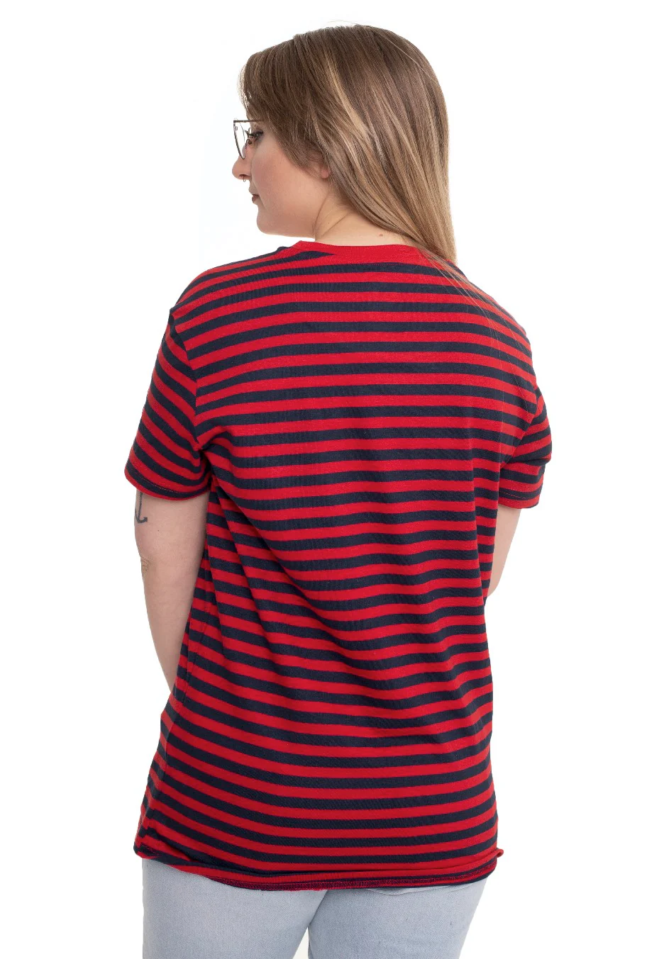 Tom And Jerry - Striped Red - T-Shirt - Image 7