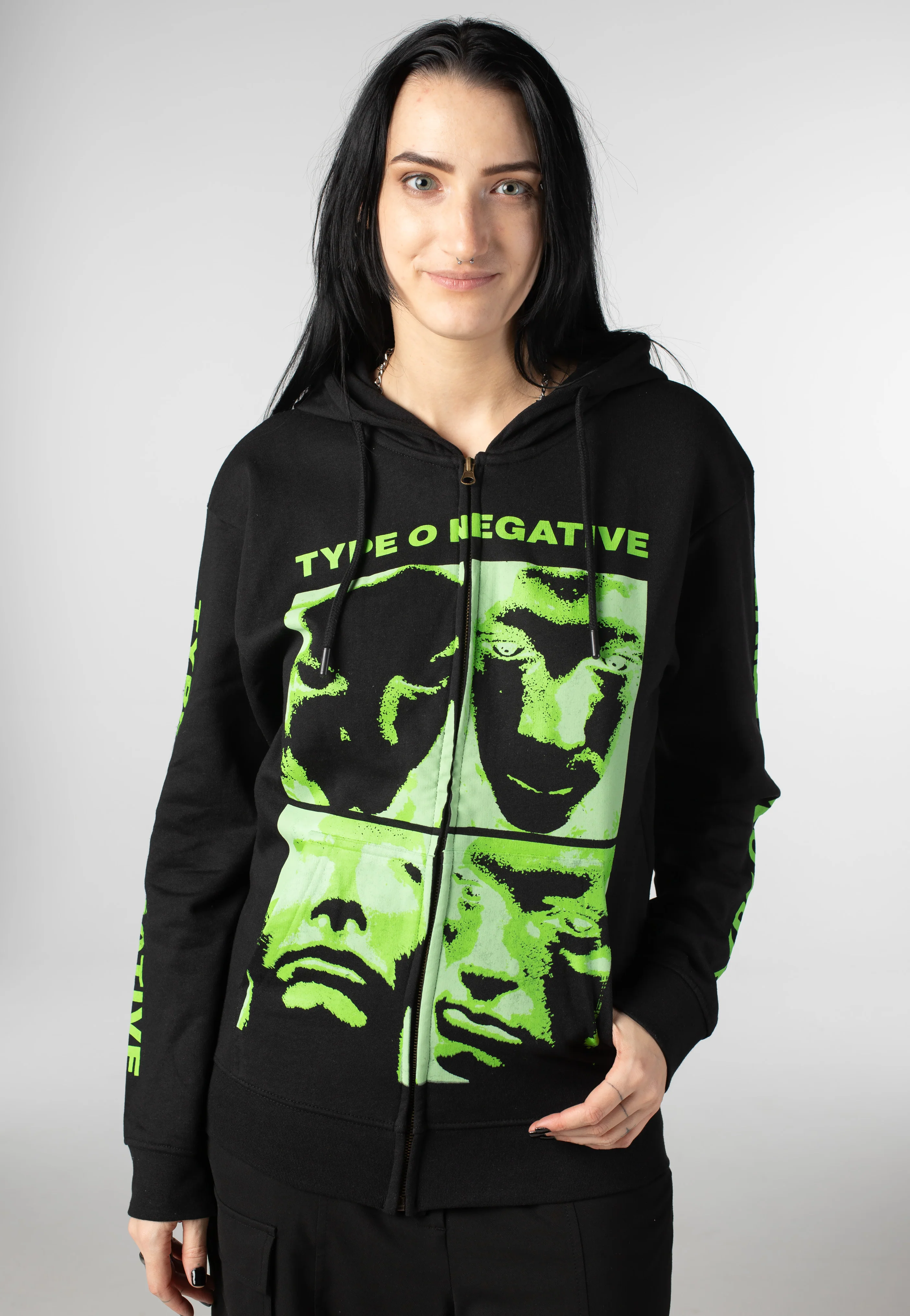 Type O Negative - Faces - Zipper - Image 5