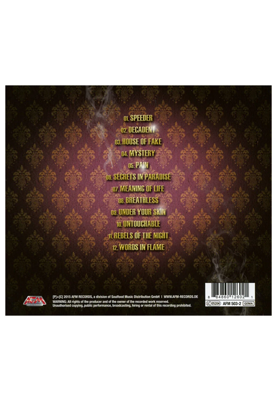 U.D.O. - Decadent - CD - Image 2