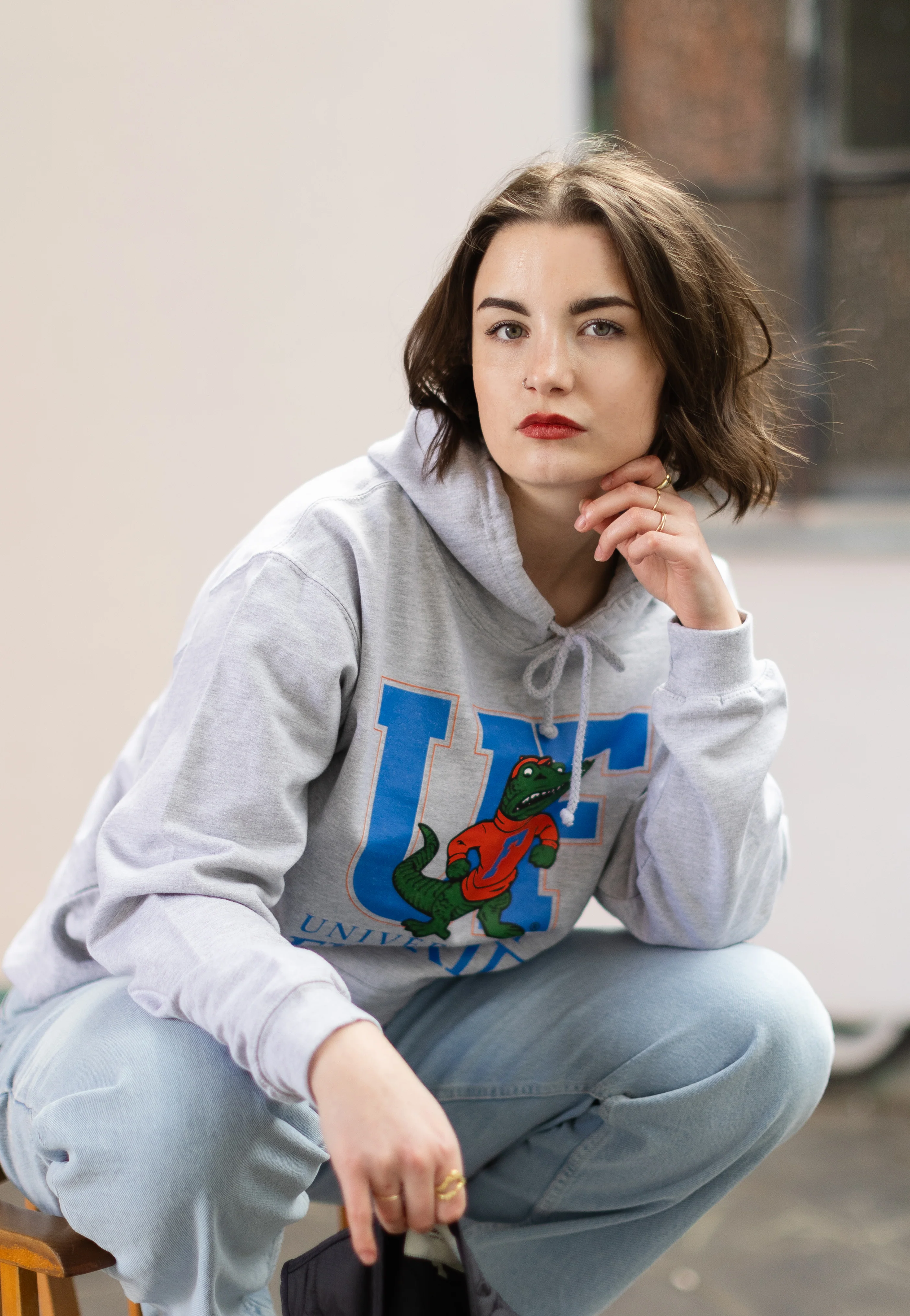 Universities - University Of Florida UF Heather Grey - Hoodie - Image 18