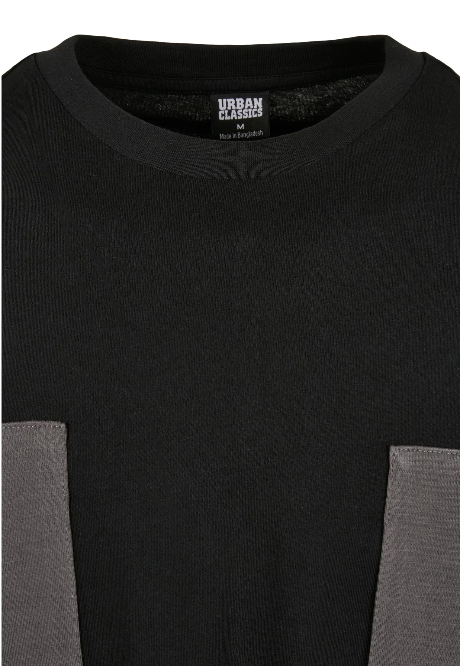 Urban Classics - Big Double Pocket Black/Asphalt - T-Shirt - Image 9