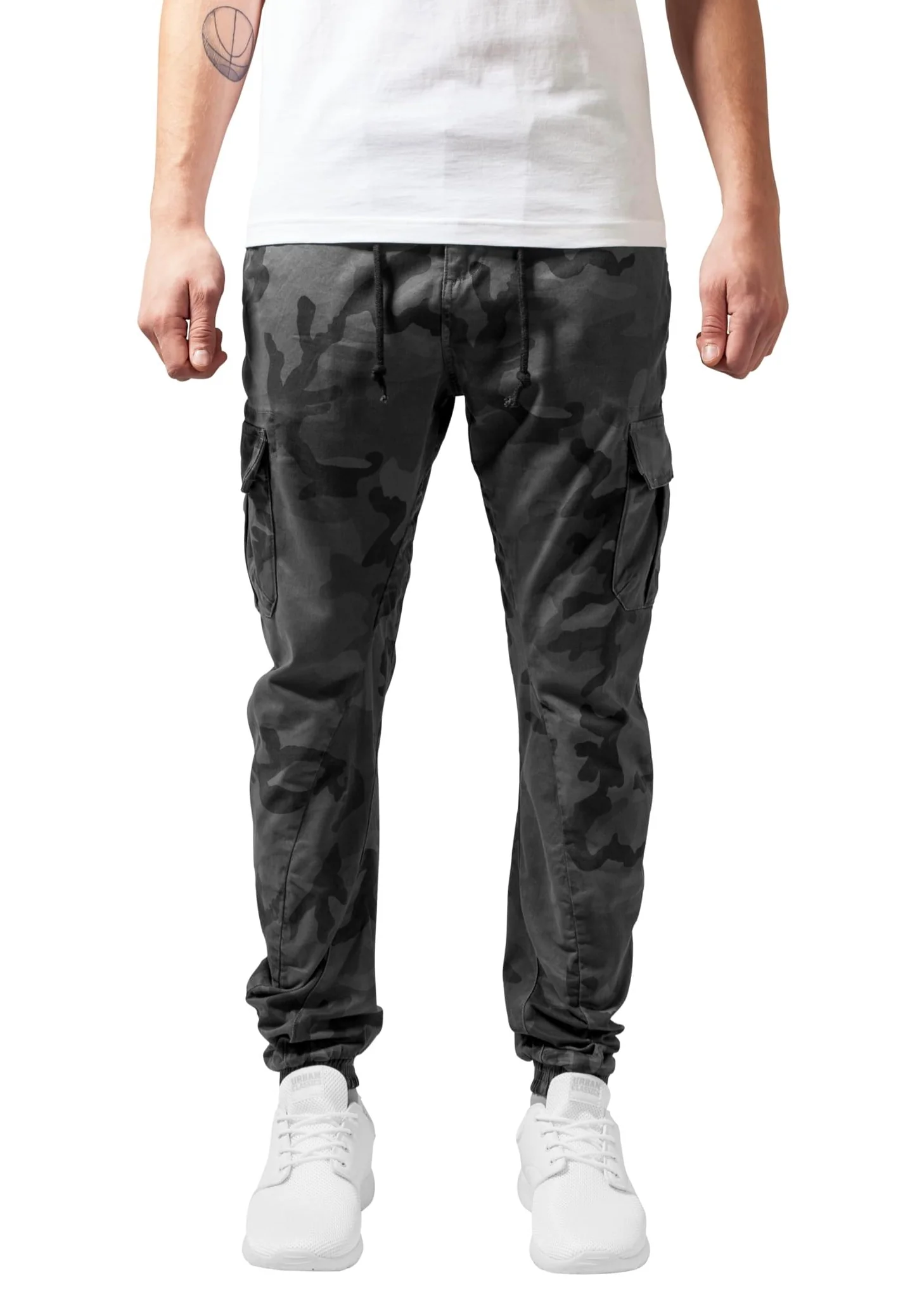 Urban Classics - Camo Cargo Grey Camouflage - Pants - Image 4