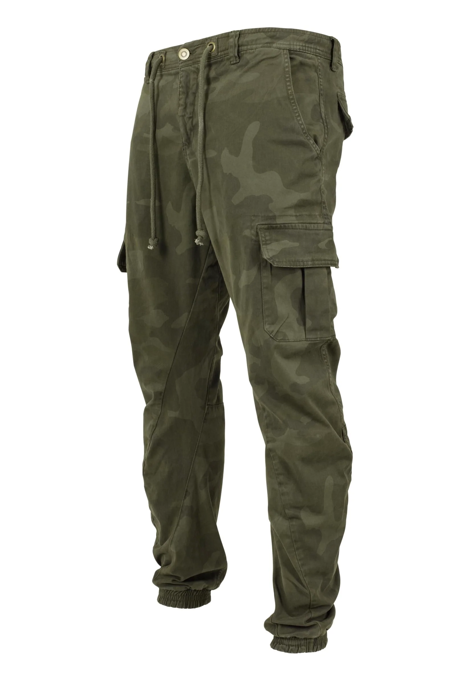 Urban Classics - Camo Cargo Olive Camouflage - Pants - Image 9