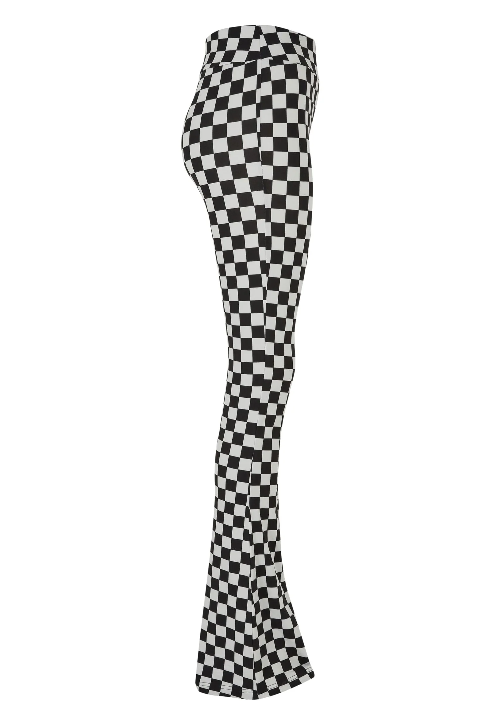 Urban Classics - Checked Boot Cut Black/Lightasphalt - Leggings - Image 10