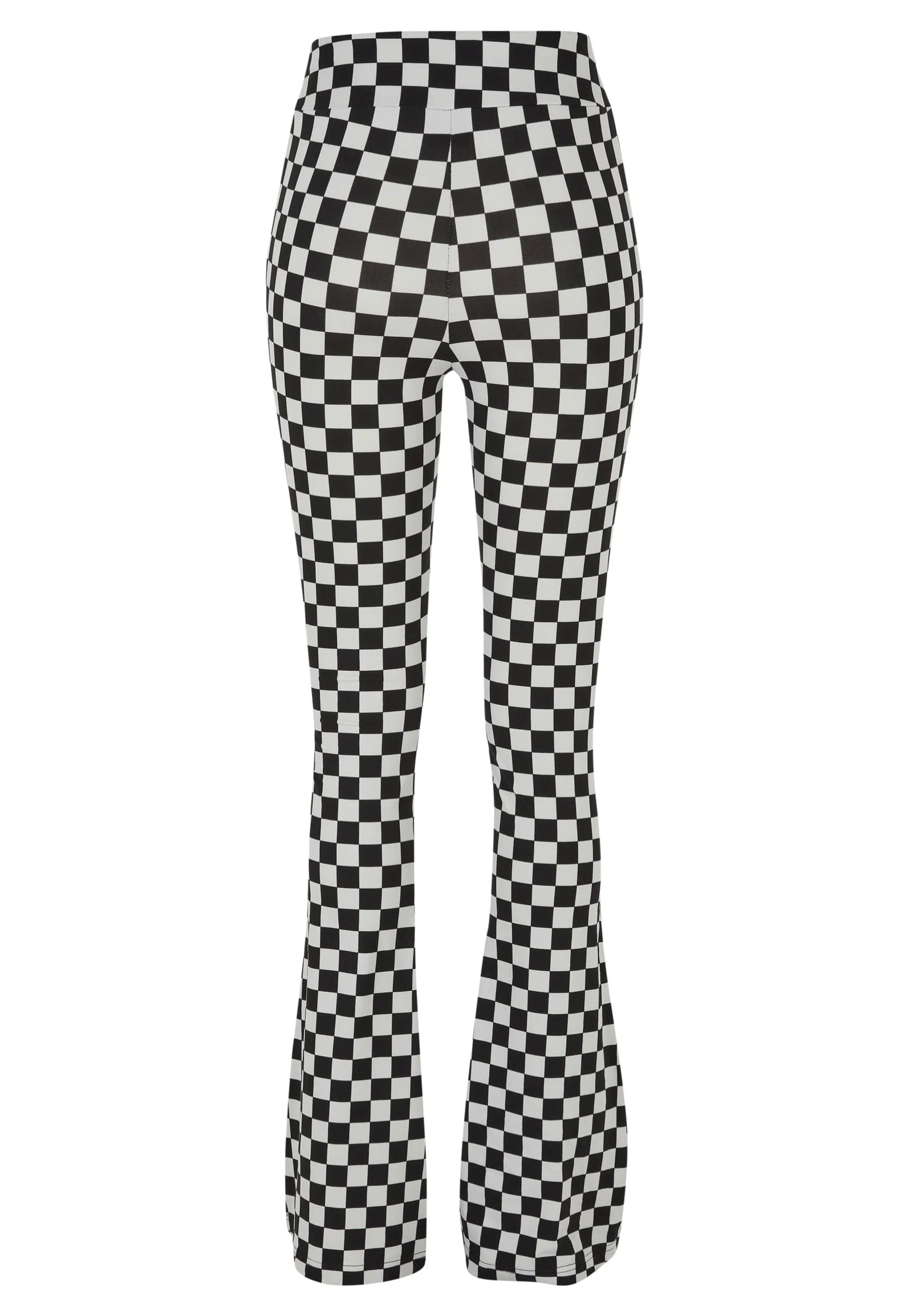 Urban Classics - Checked Boot Cut Black/Lightasphalt - Leggings - Image 8