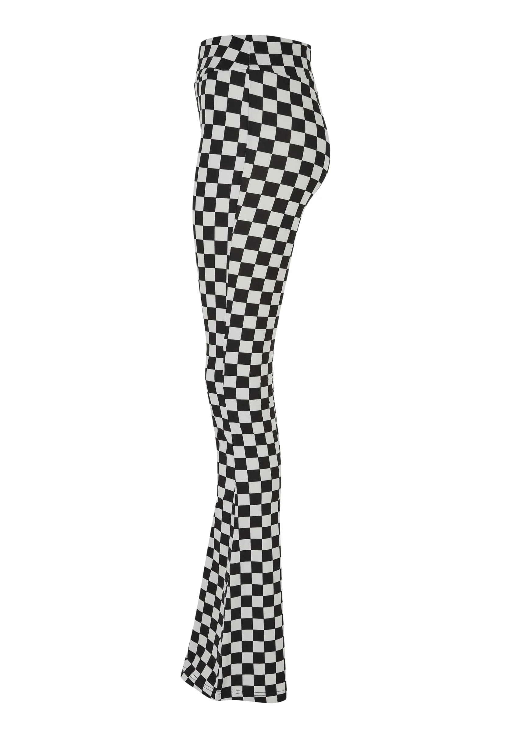 Urban Classics - Checked Boot Cut Black/Lightasphalt - Leggings - Image 9