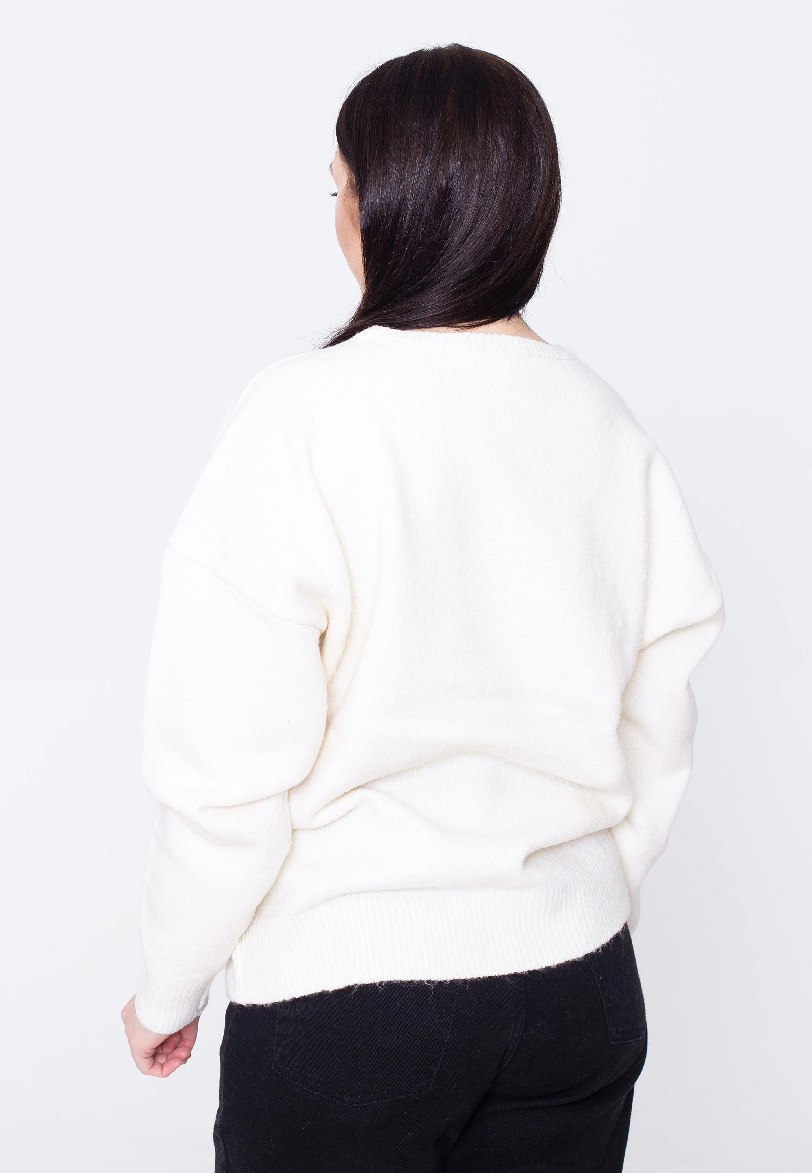 Urban Classics - Chunky Fluffy White Sand - Sweater - Image 3