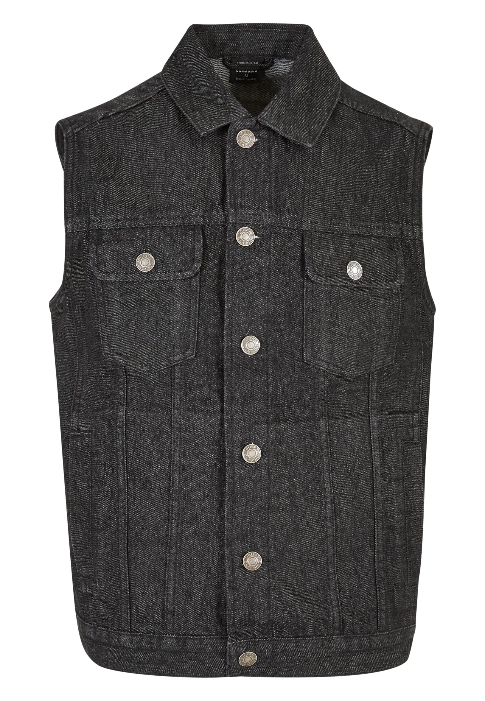 Urban Classics - Denim Black Washed - Jeans Vest - Image 6