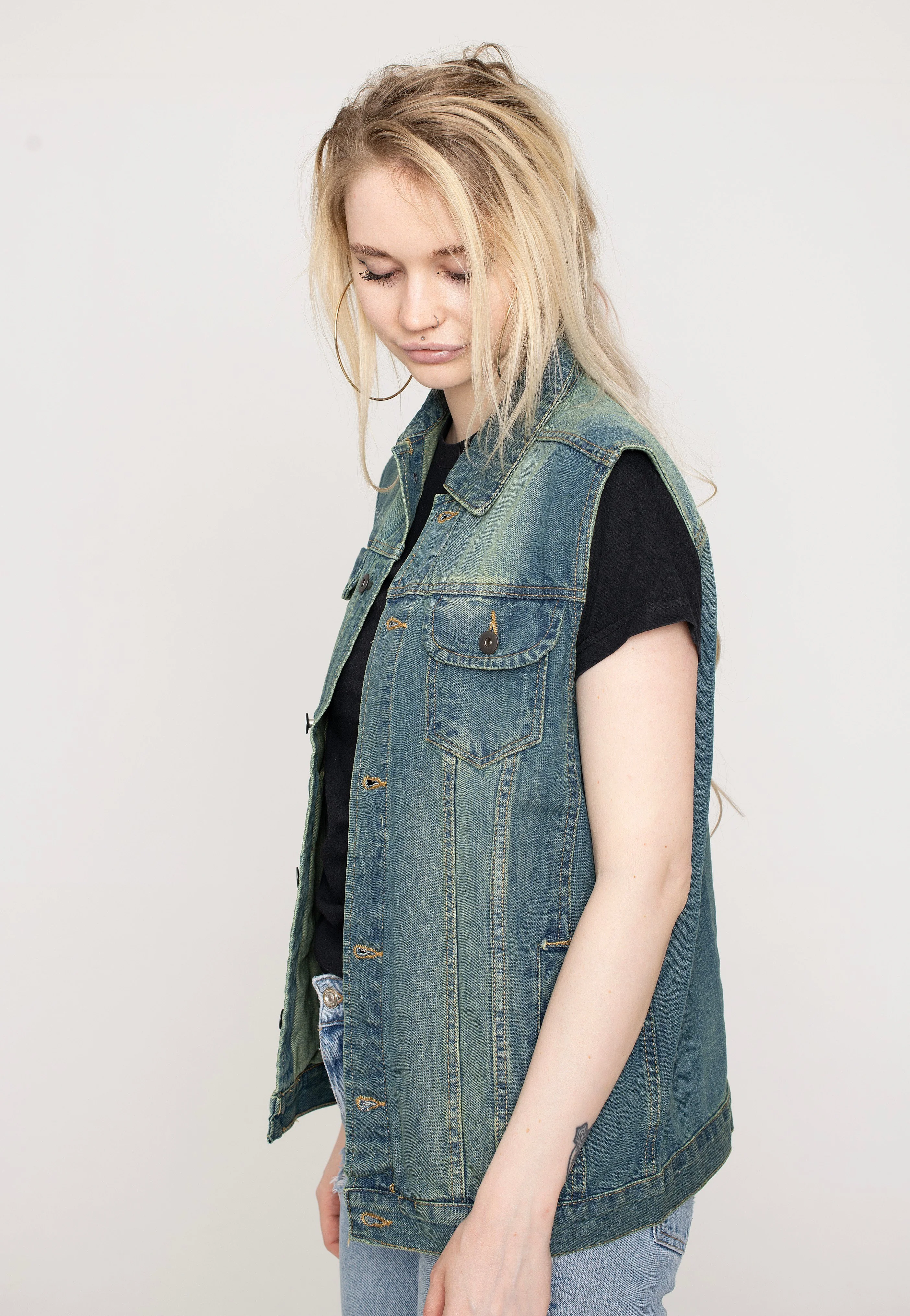 Urban Classics - Denim Lightblue - Vest - Image 16