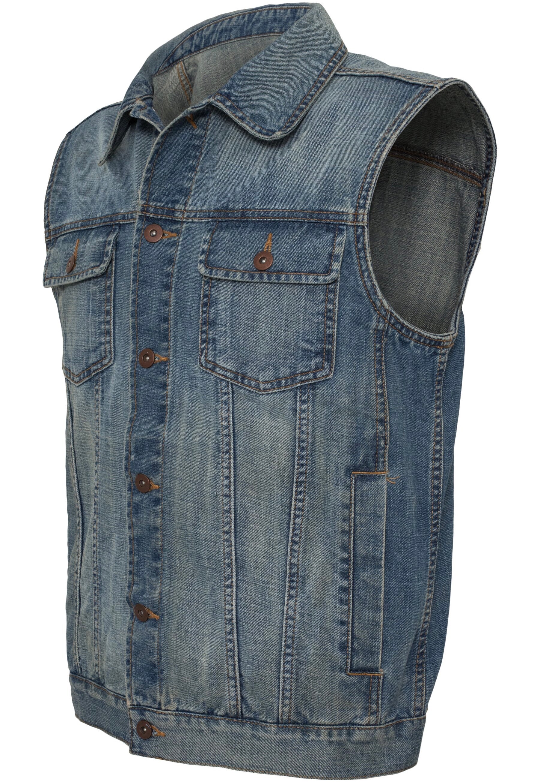 Urban Classics - Denim Lightblue - Vest - Image 19