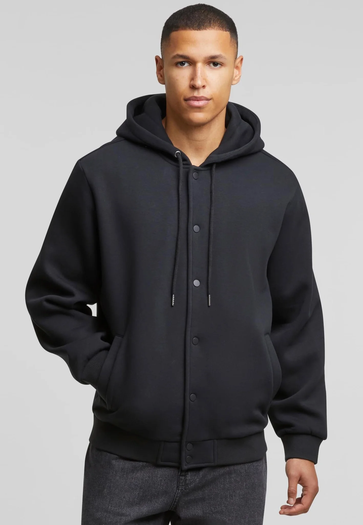 Urban Classics - Fluffy Fleece Black - Jacket