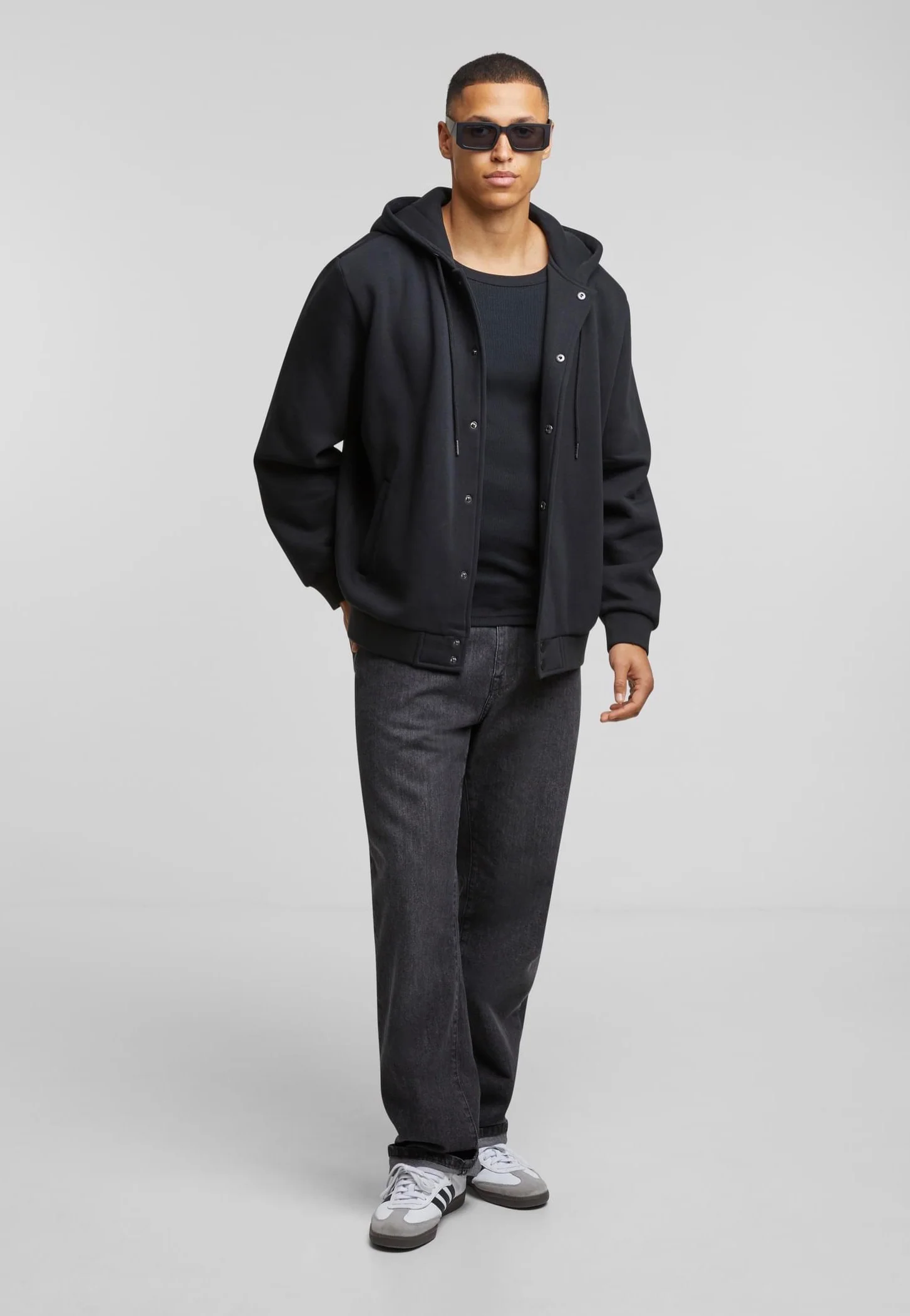 Urban Classics - Fluffy Fleece Black - Jacket - Image 2