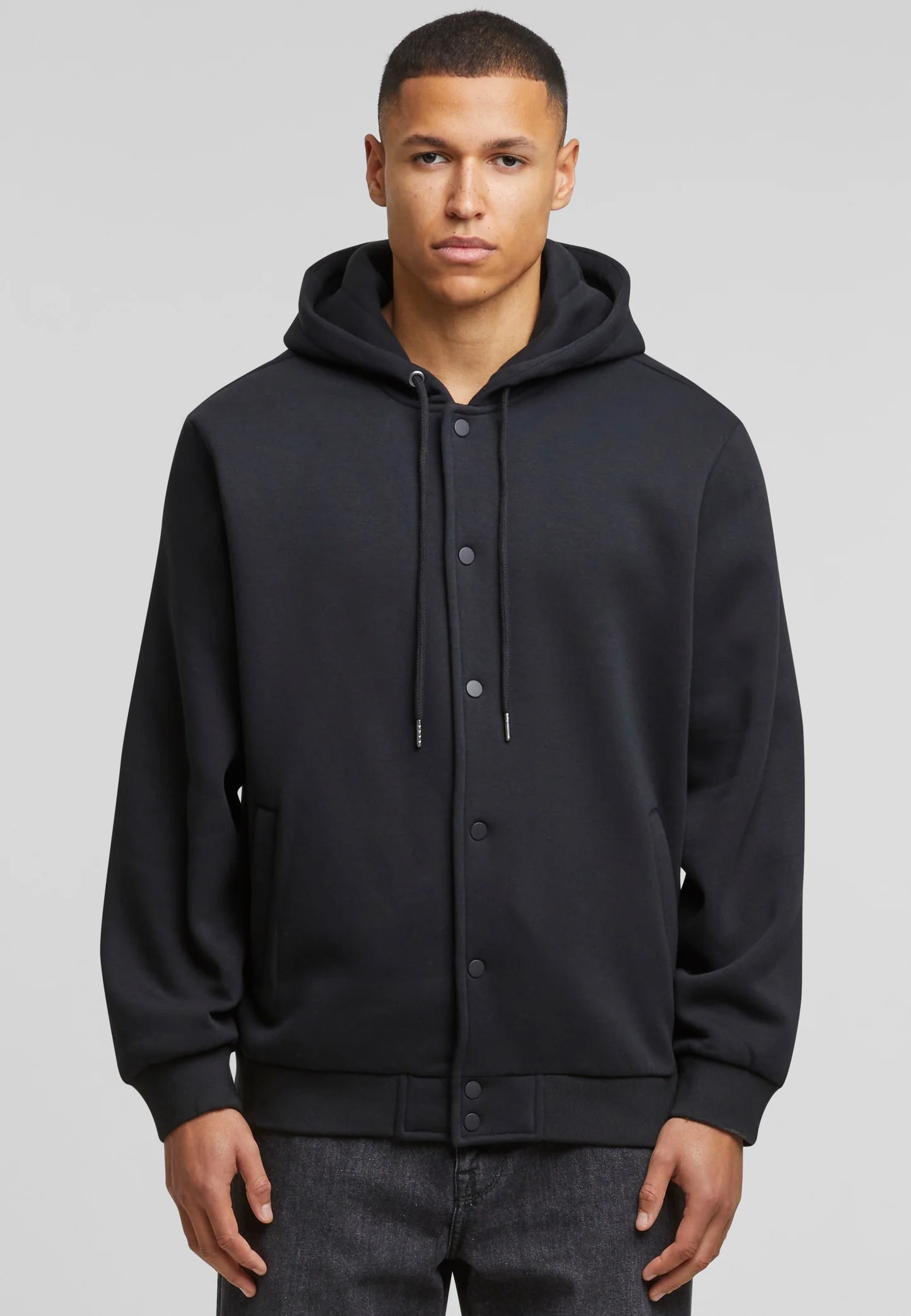 Urban Classics - Fluffy Fleece Black - Jacket - Image 4