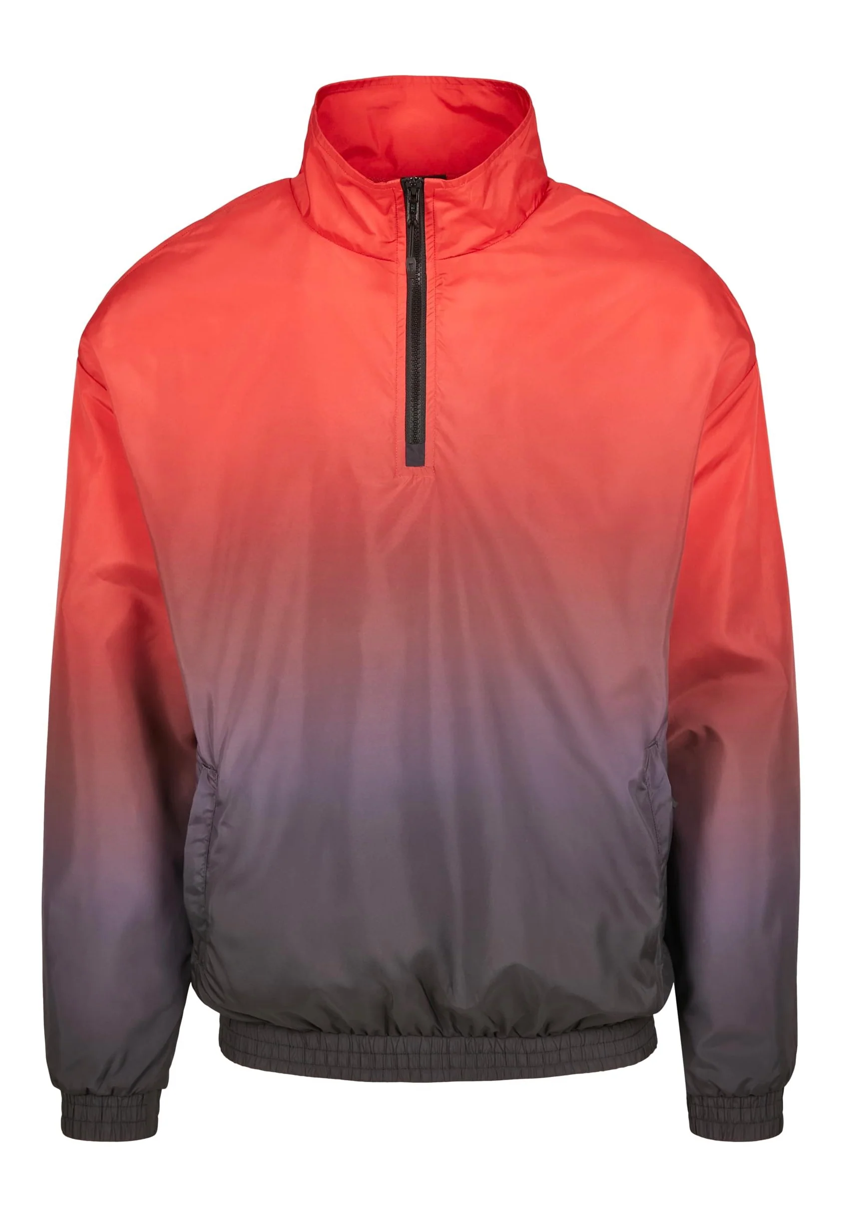 Urban Classics - Gradient Pull Over Jacket Black/Red - Jacket - Image 8
