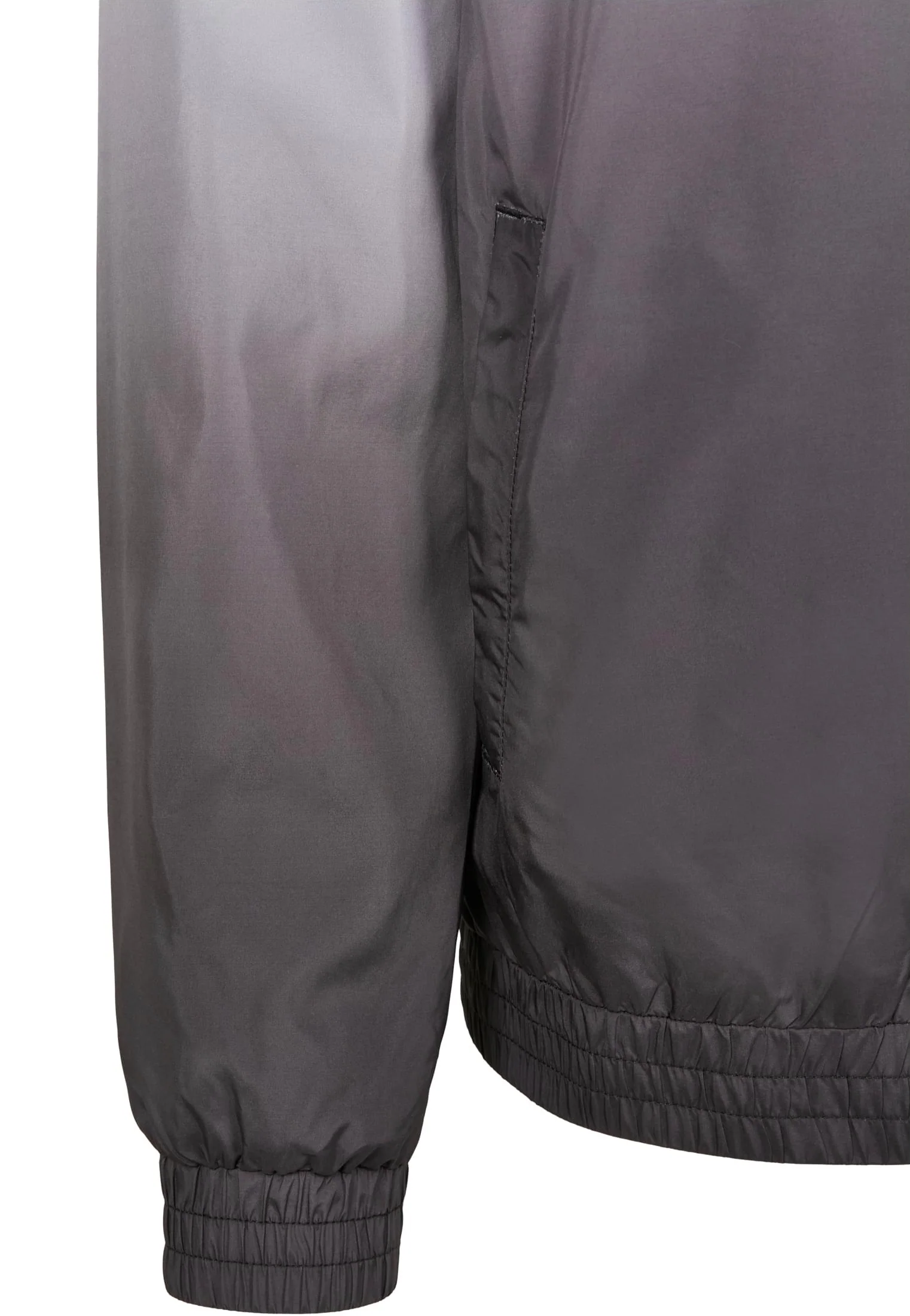 Urban Classics - Gradient Pull Over Jacket Black/White - Jacket - Image 13