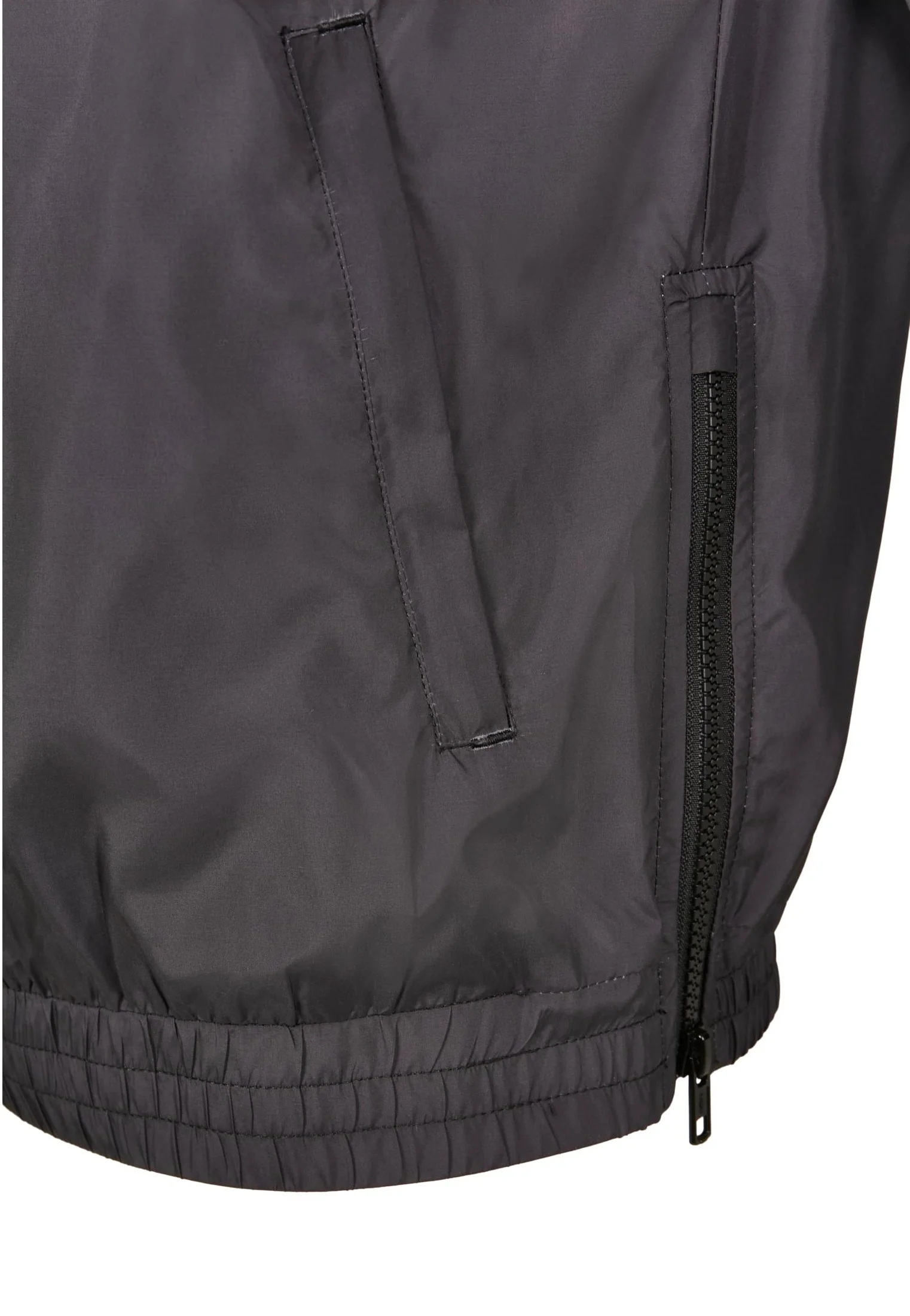 Urban Classics - Gradient Pull Over Jacket Black/White - Jacket - Image 14