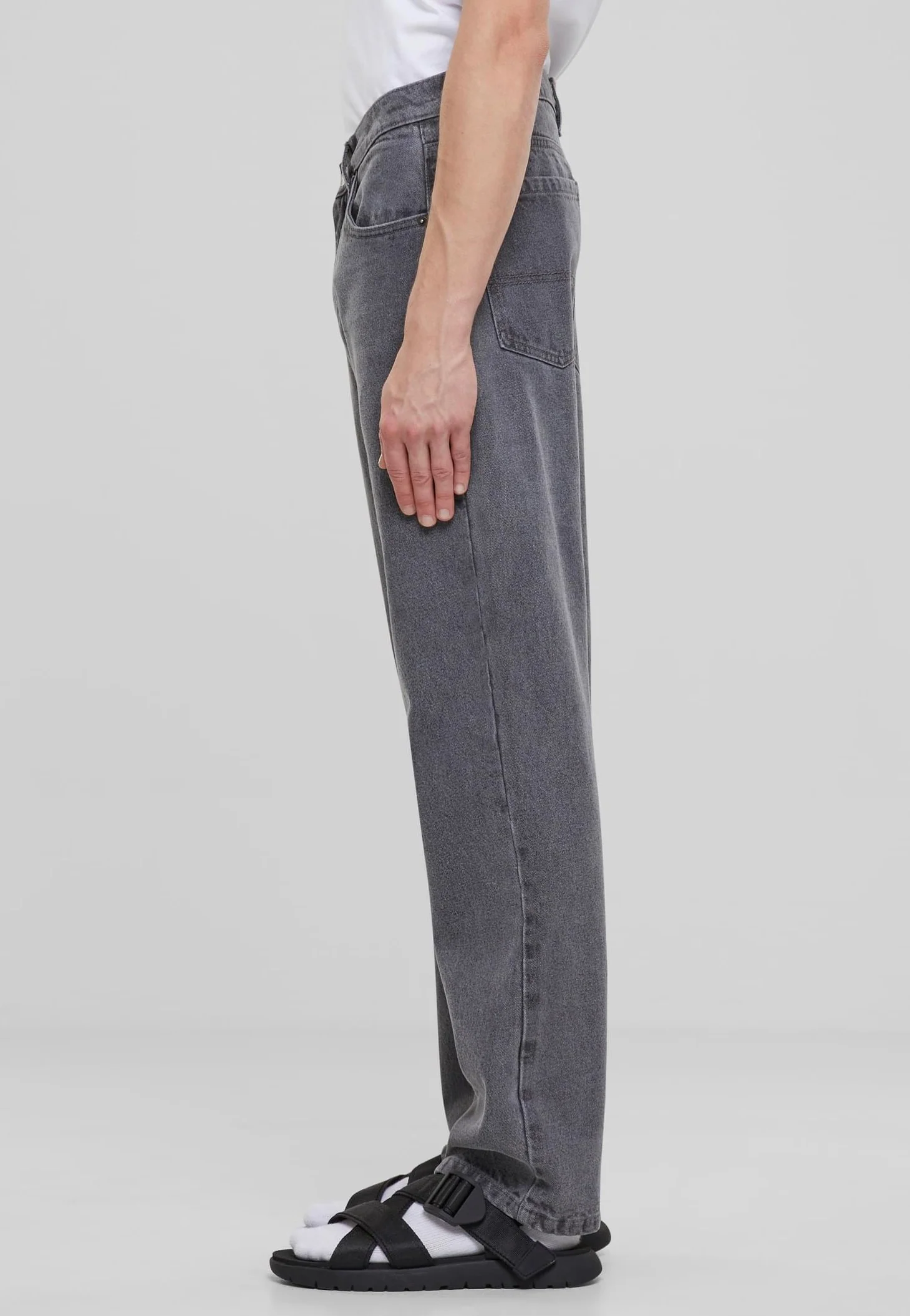 Urban Classics - Heavy Ounce Straight Fit New Grey Washed - Jeans - Image 4