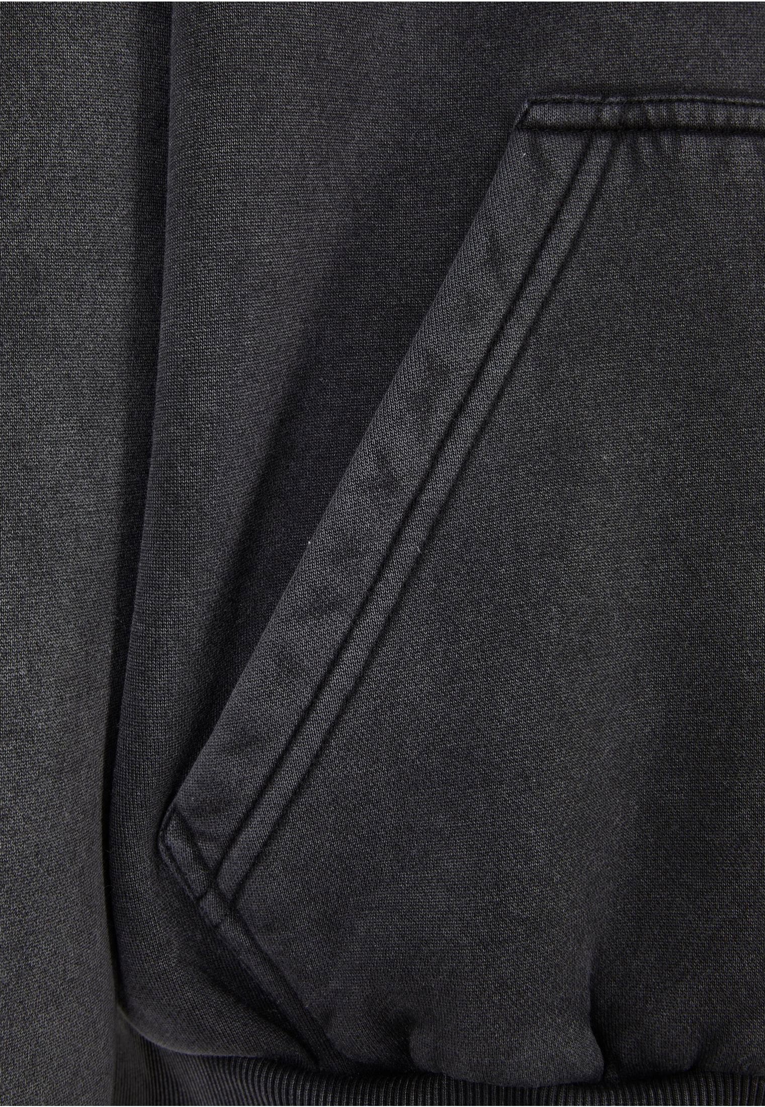 Urban Classics - Heavy Sand Washed 90's Black - Zipper - Image 11