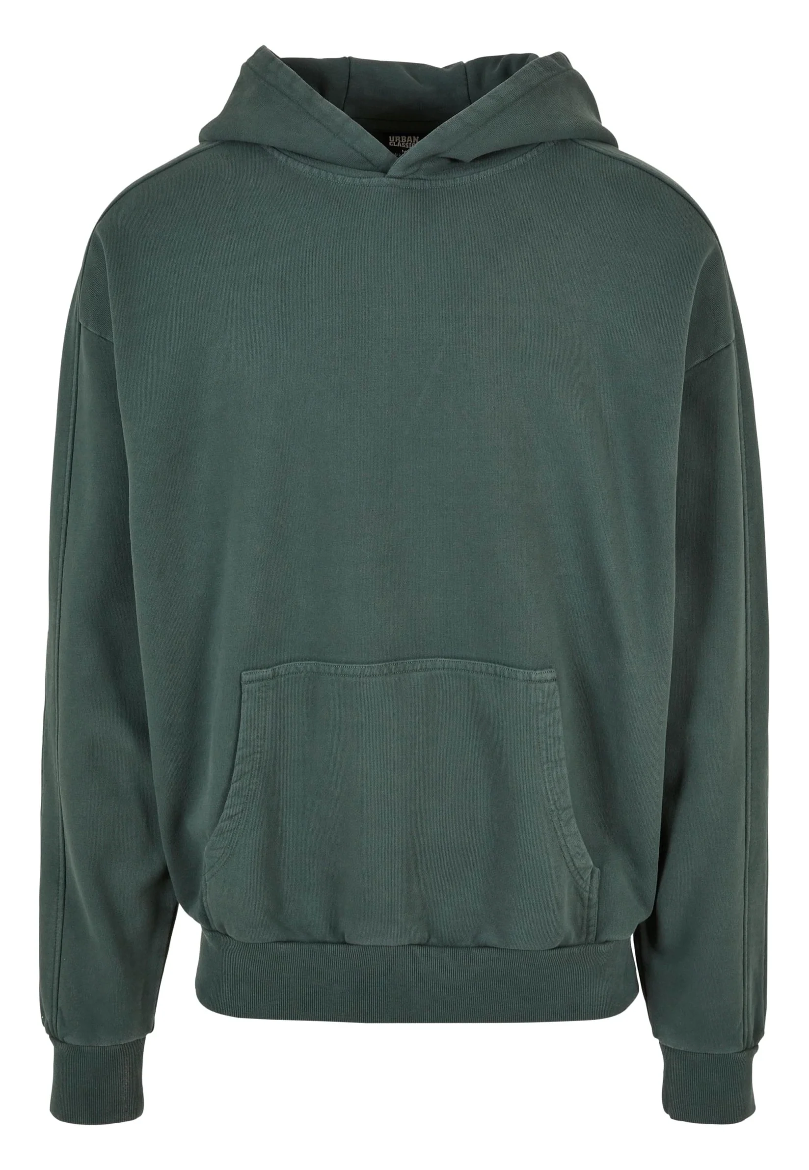 Urban Classics - Heavy Terry Garment Dye Bottlegreen - Hoodie - Image 6