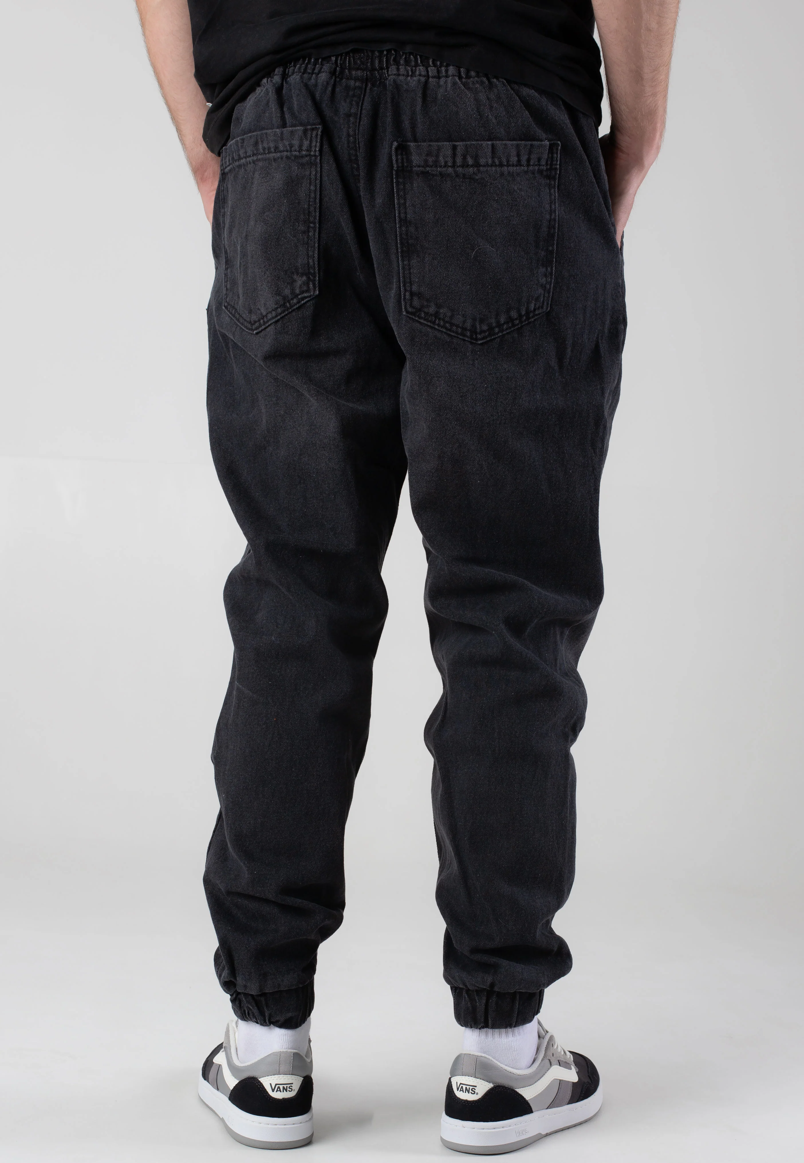 Urban Classics - Jogg Denim Black Washed - Pants - Image 2