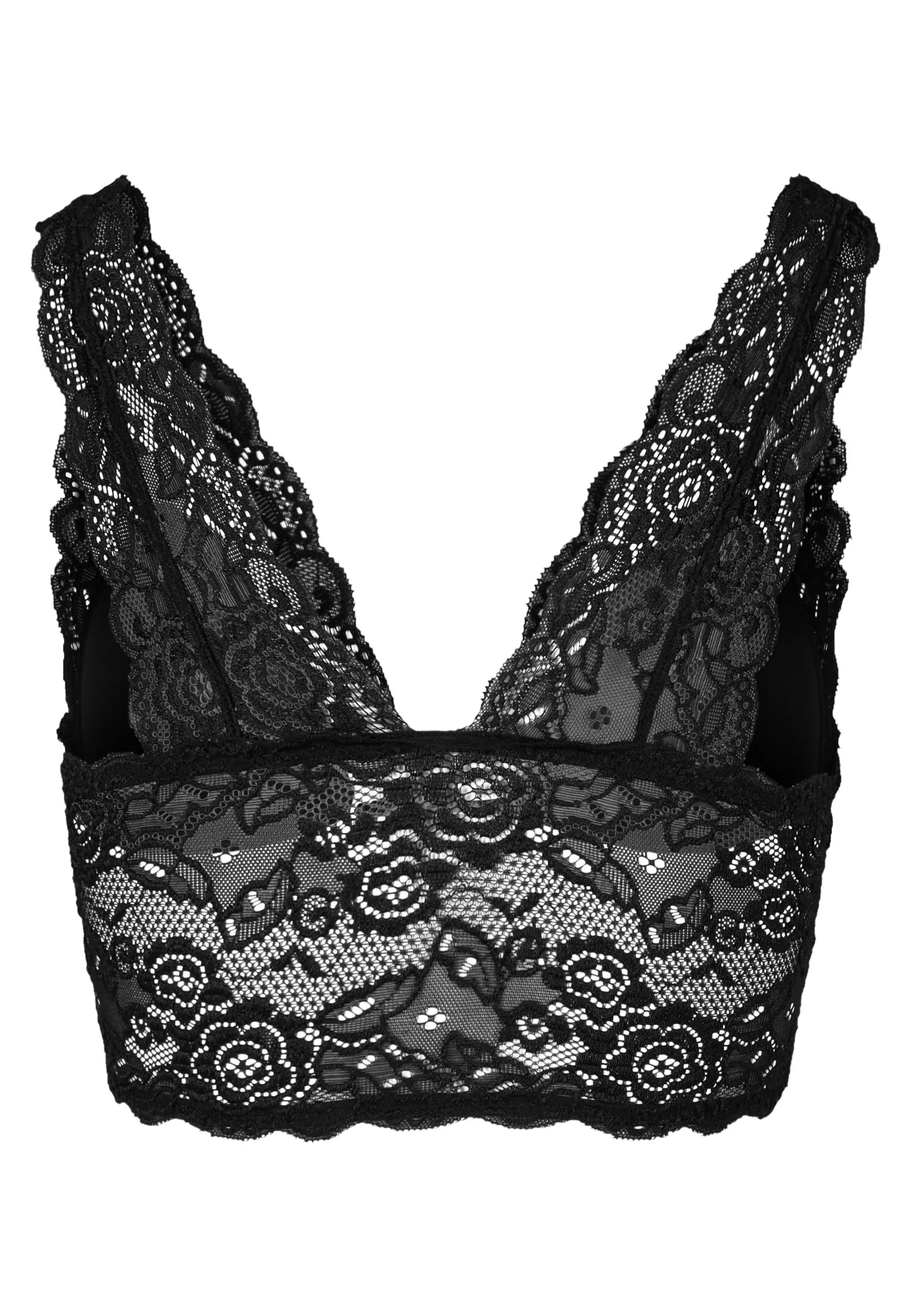 Urban Classics - Ladies Allover Lace Padded Black - Bra - Image 6