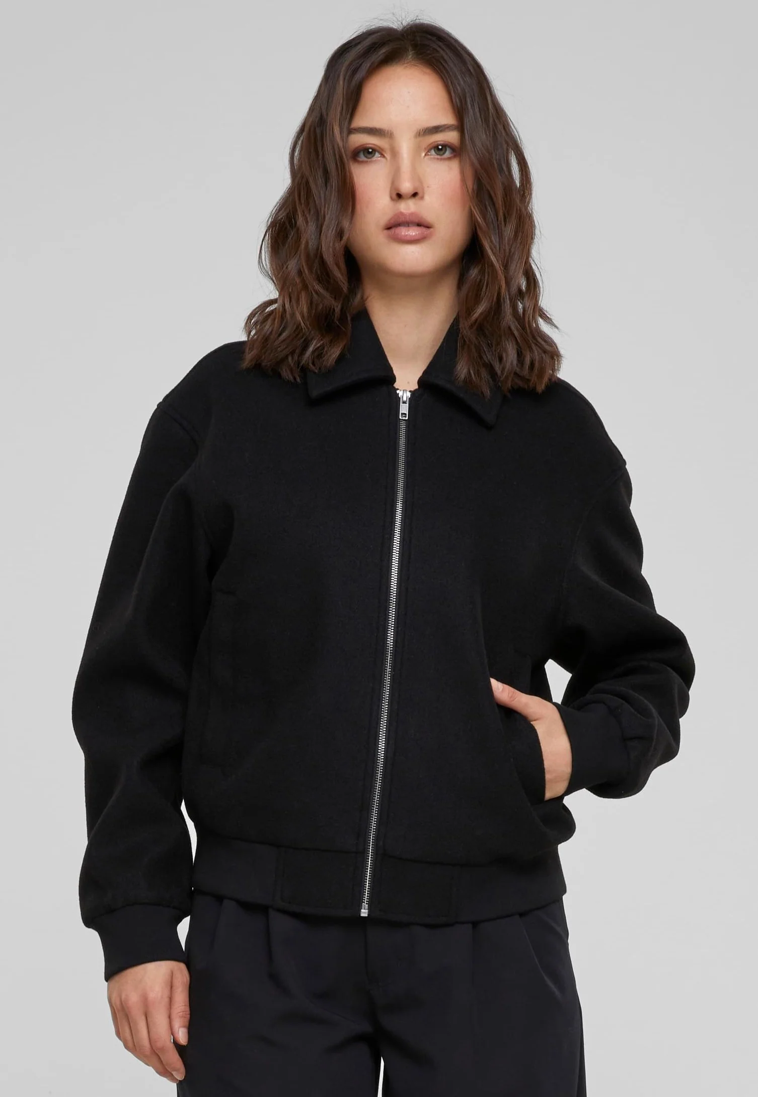Urban Classics - Ladies Boxy Black - Jacket
