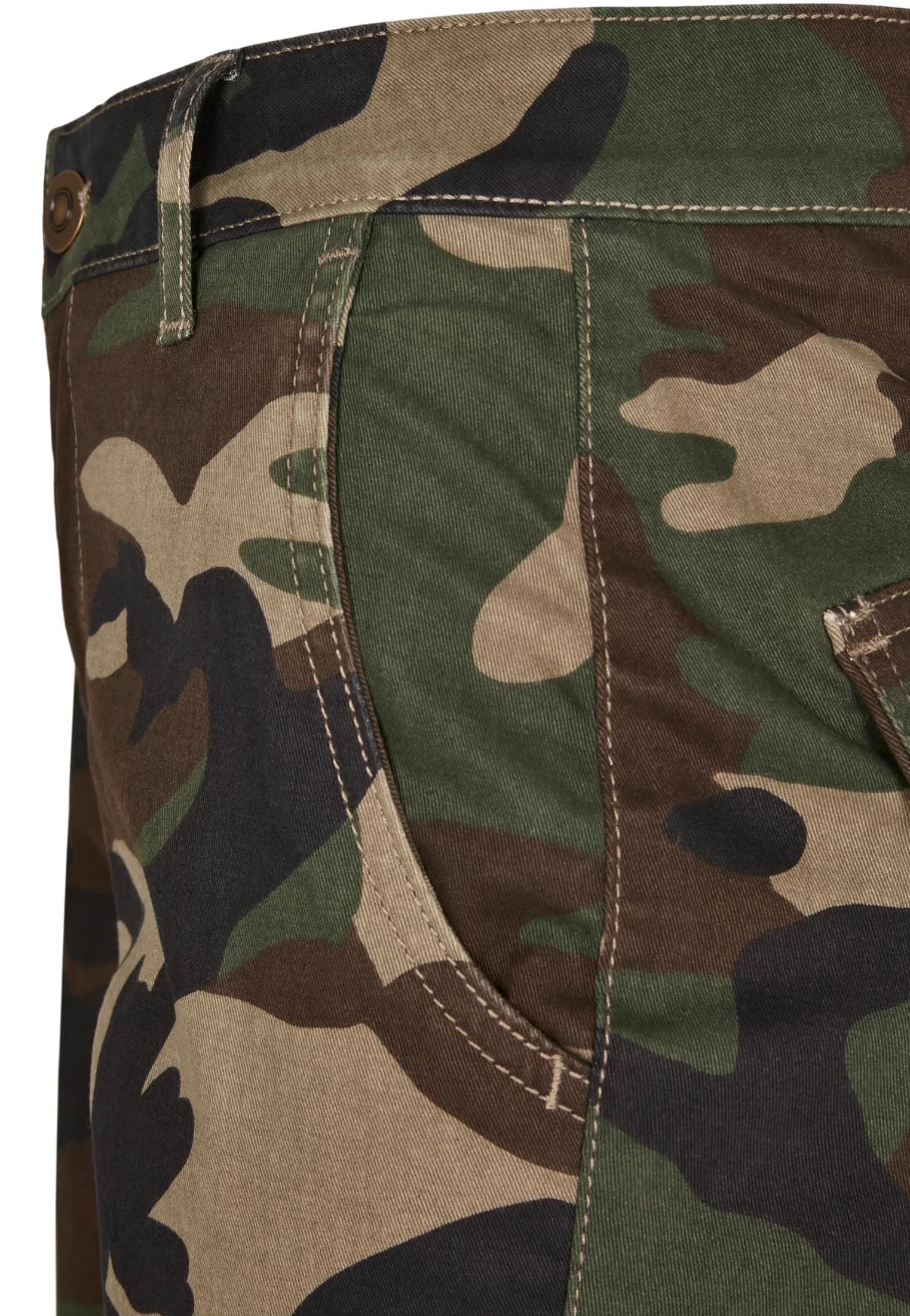 Urban Classics - Ladies High Waist Cargo Woodcamo - Pants - Image 8