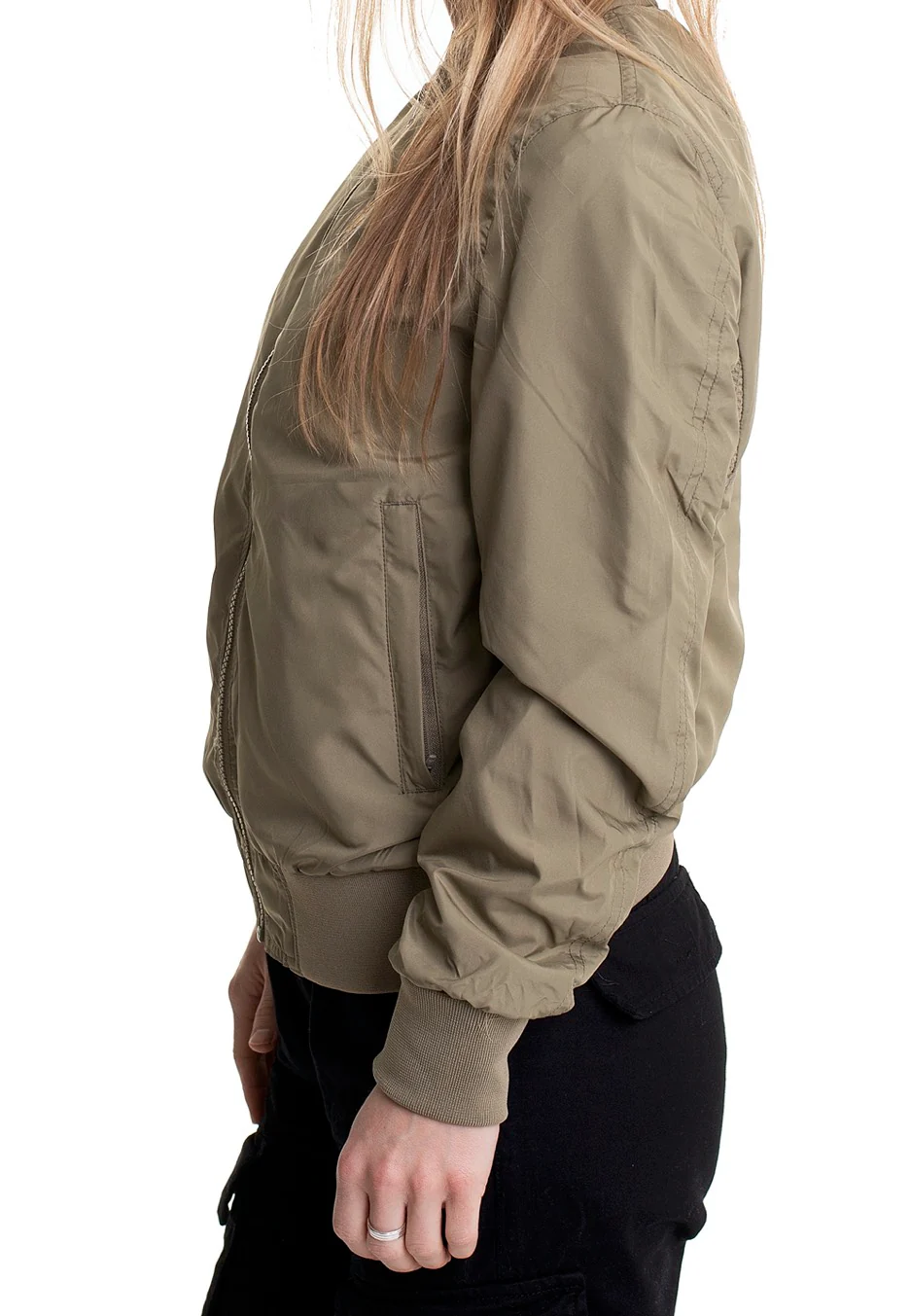Urban Classics - Ladies Light Bomber Khaki - Jacket - Image 5